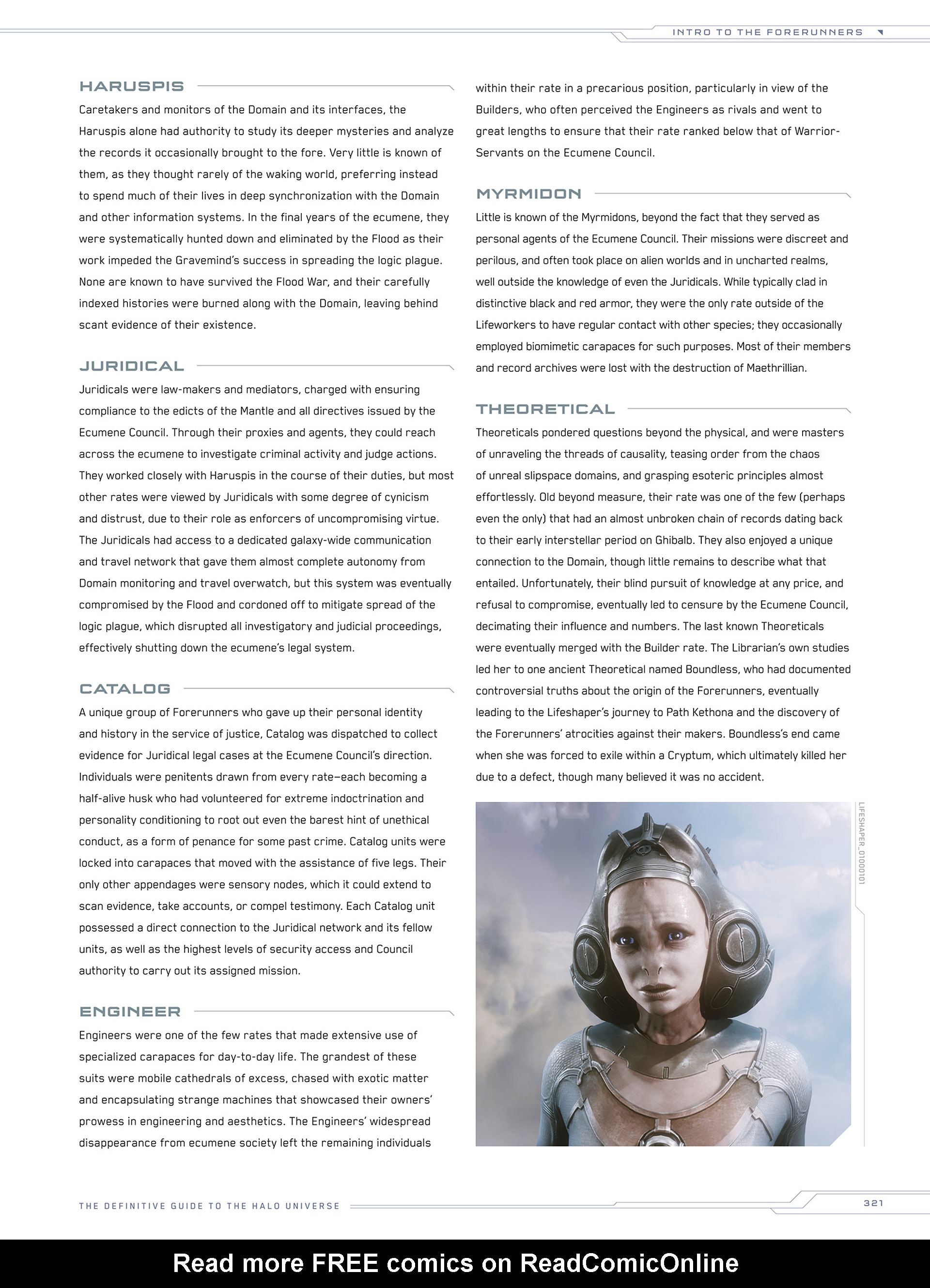 Read online Halo Encyclopedia comic -  Issue # TPB (Part 4) - 16