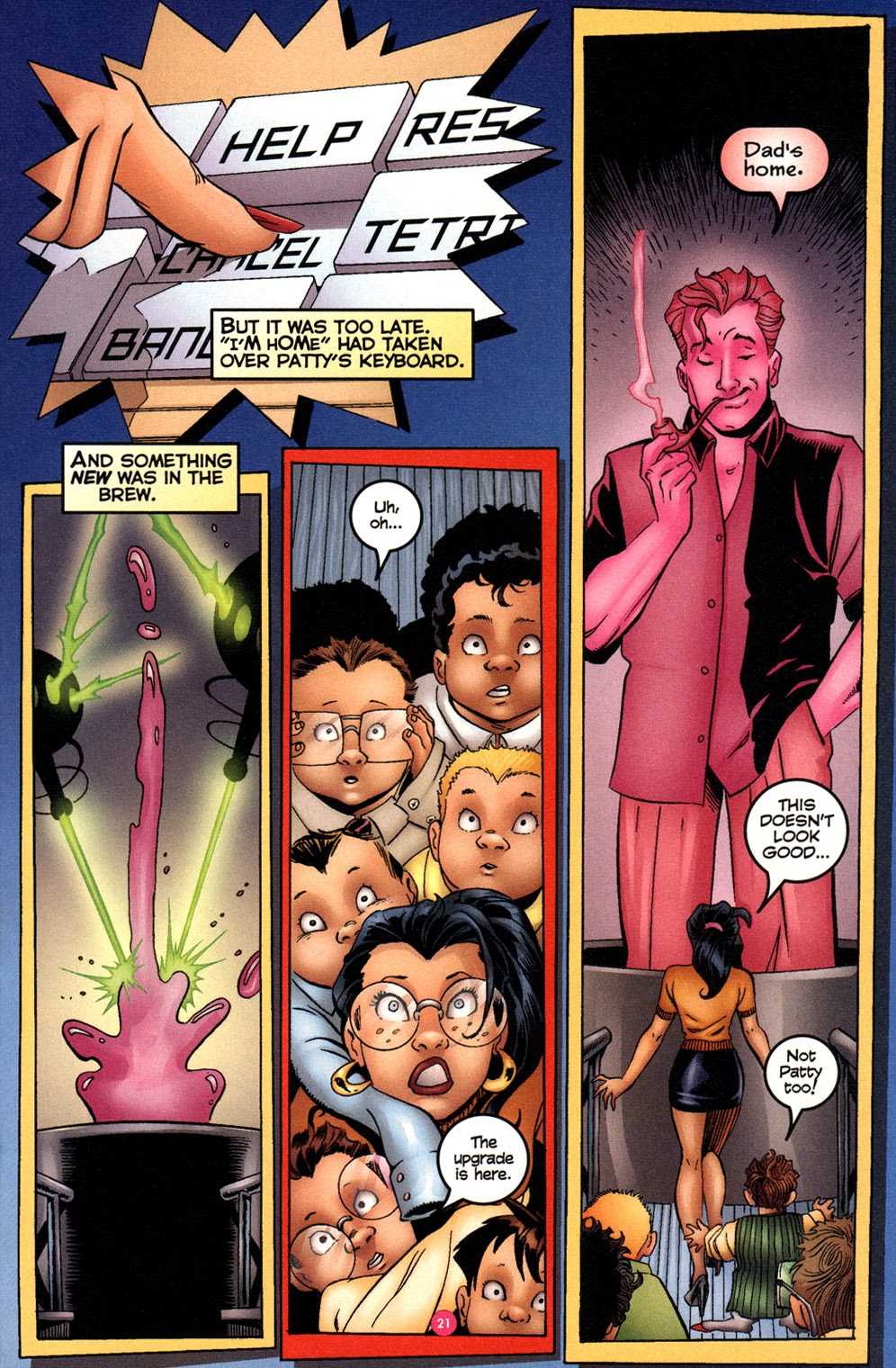 Read online Here Comes The Big People comic -  Issue # Full - 24