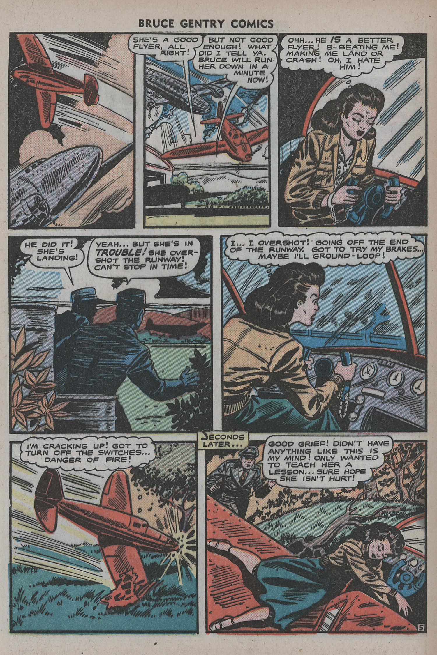 Read online Bruce Gentry comic -  Issue #8 - 32