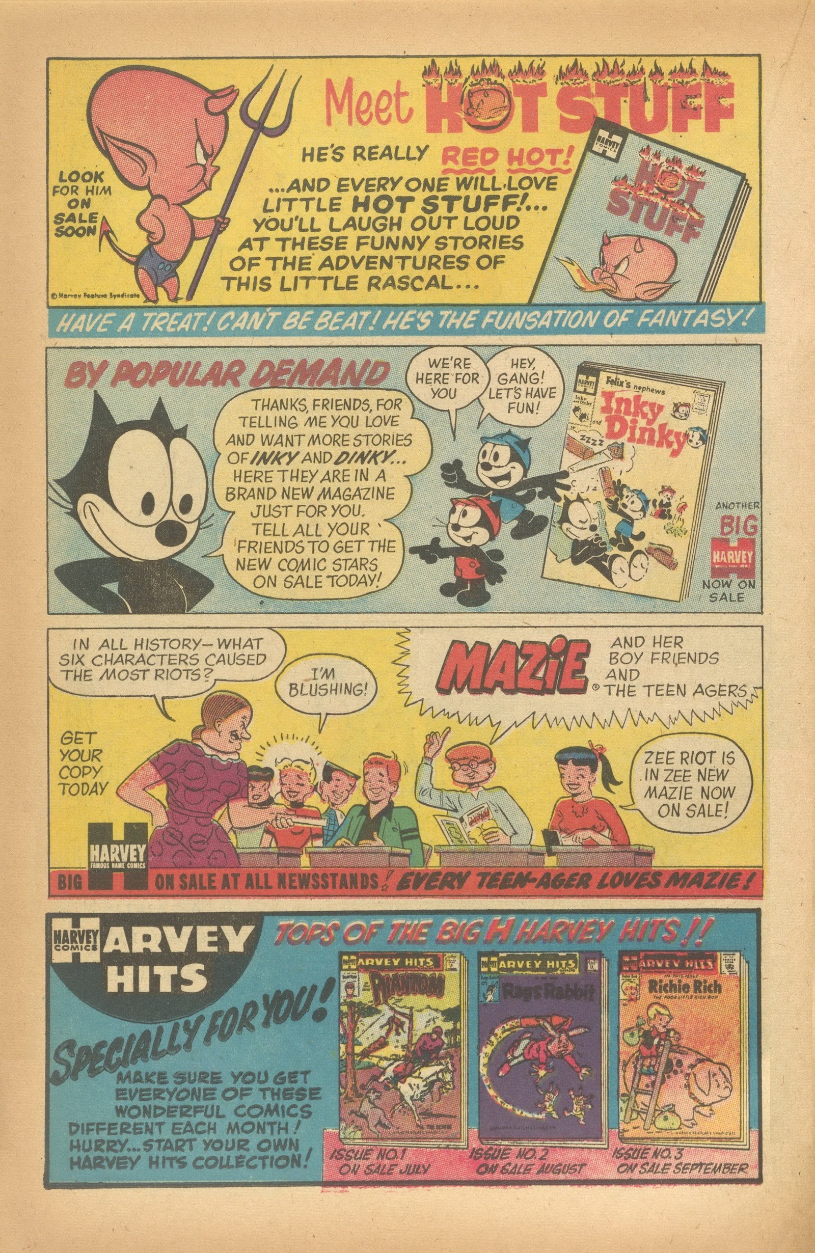 Read online Felix the Cat (1955) comic -  Issue #88 - 20