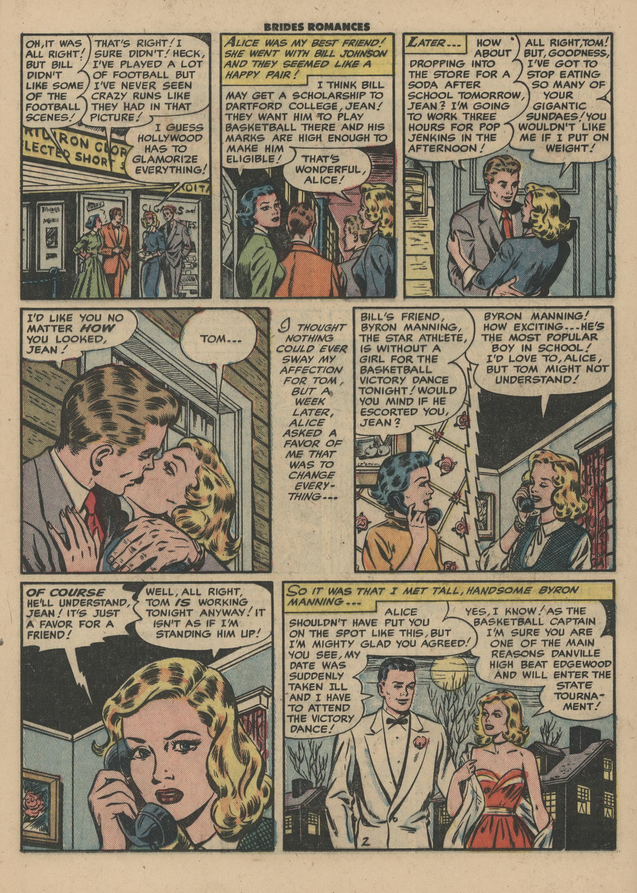 Read online Brides Romances comic -  Issue #5 - 13