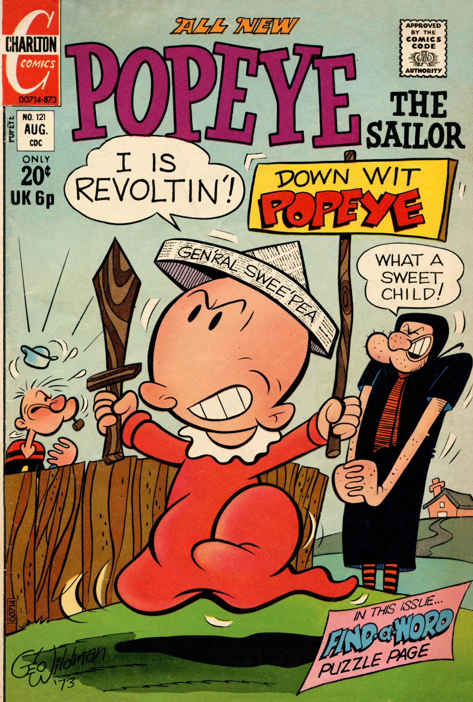 Read online Popeye (1948) comic -  Issue #121 - 1