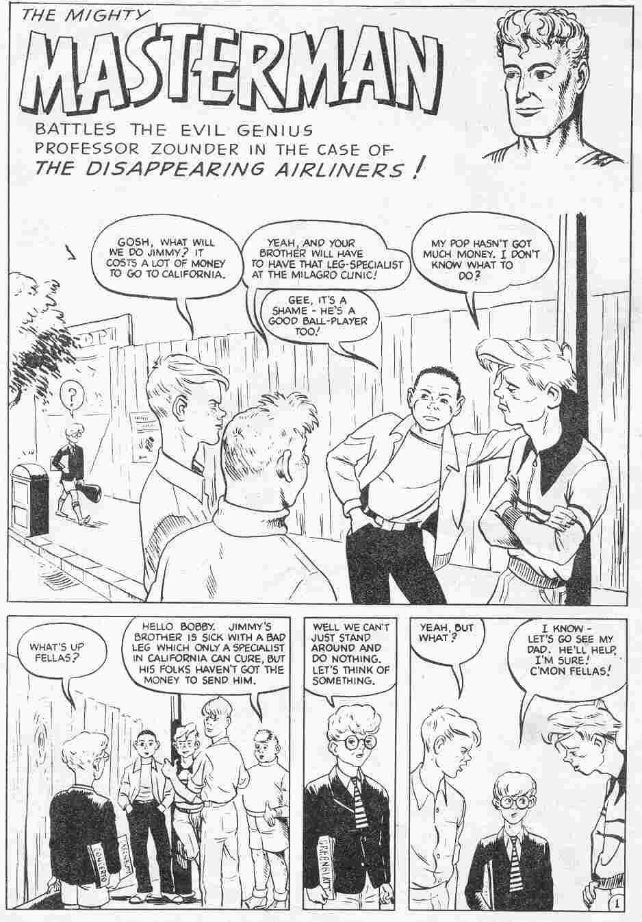 Read online Masterman Comic comic -  Issue #9 - 2