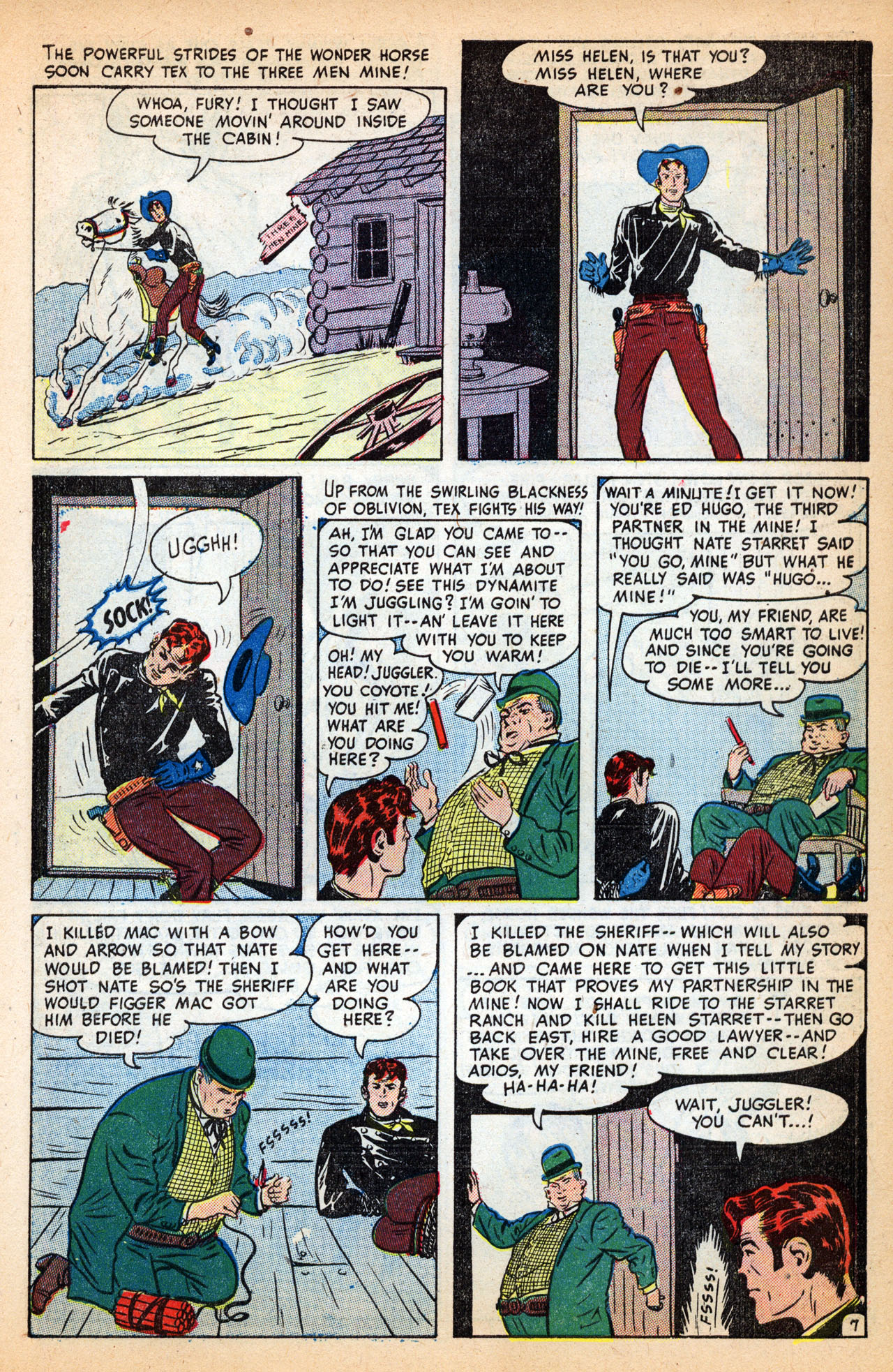 Read online Tex Taylor comic -  Issue #5 - 9