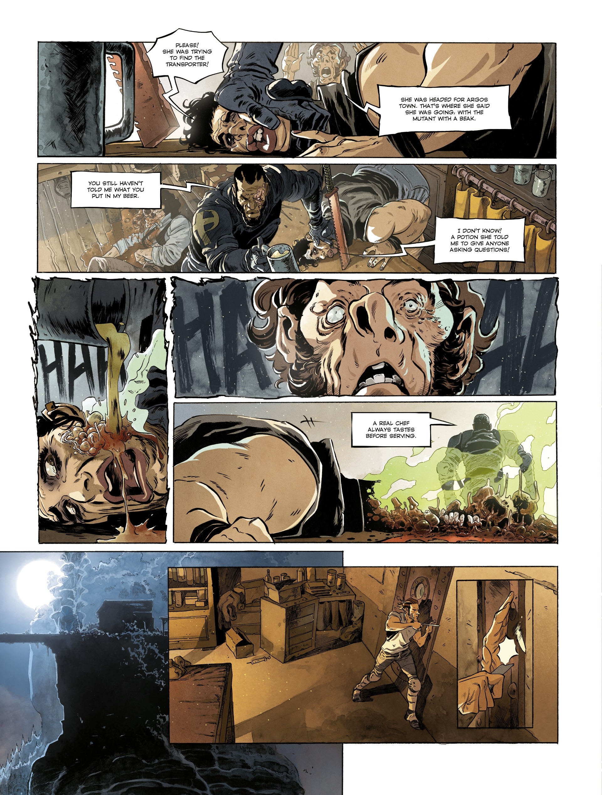 Read online The Transporter comic -  Issue #4 - 12