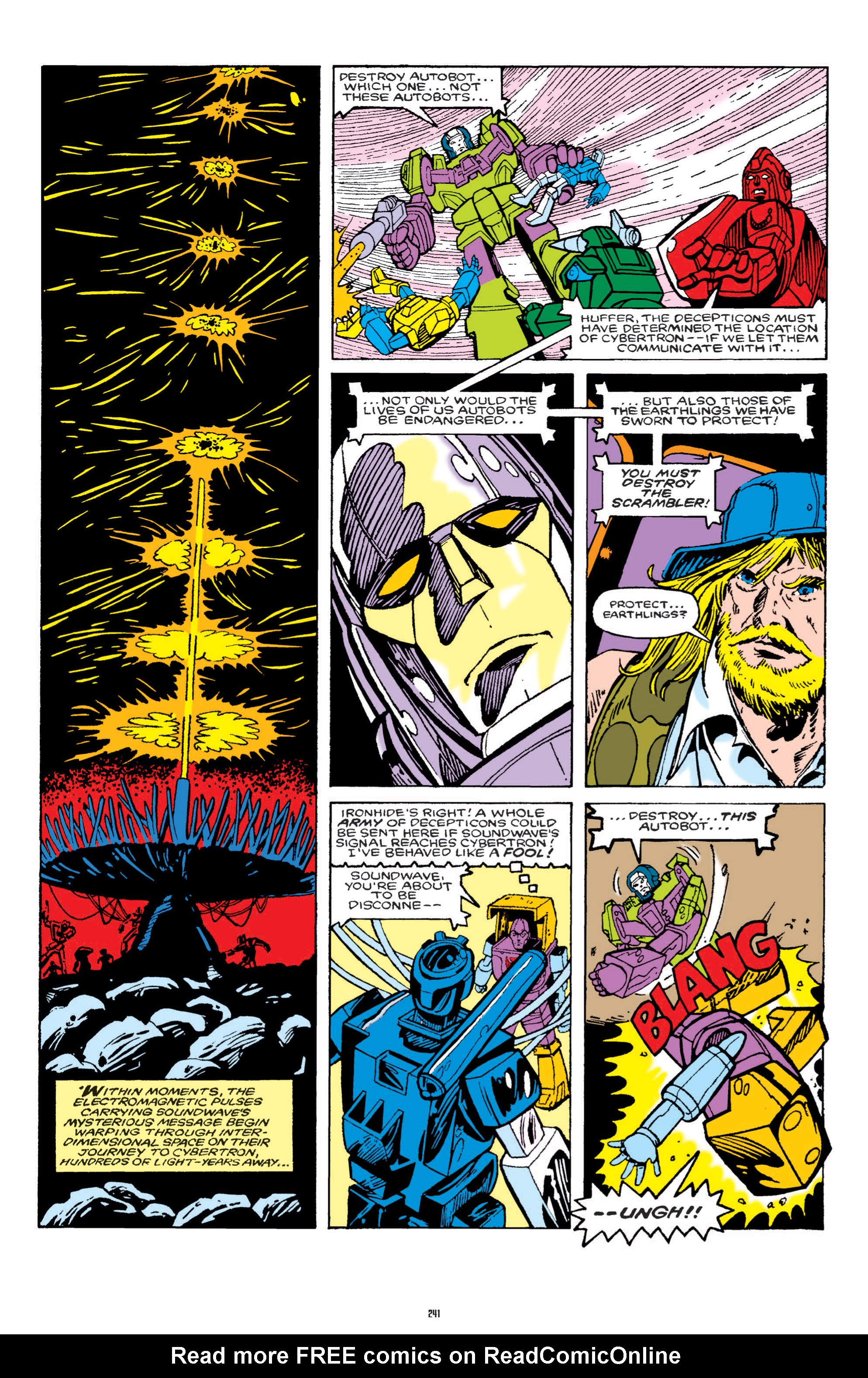 Read online The Transformers Classics comic -  Issue # TPB 1 - 242