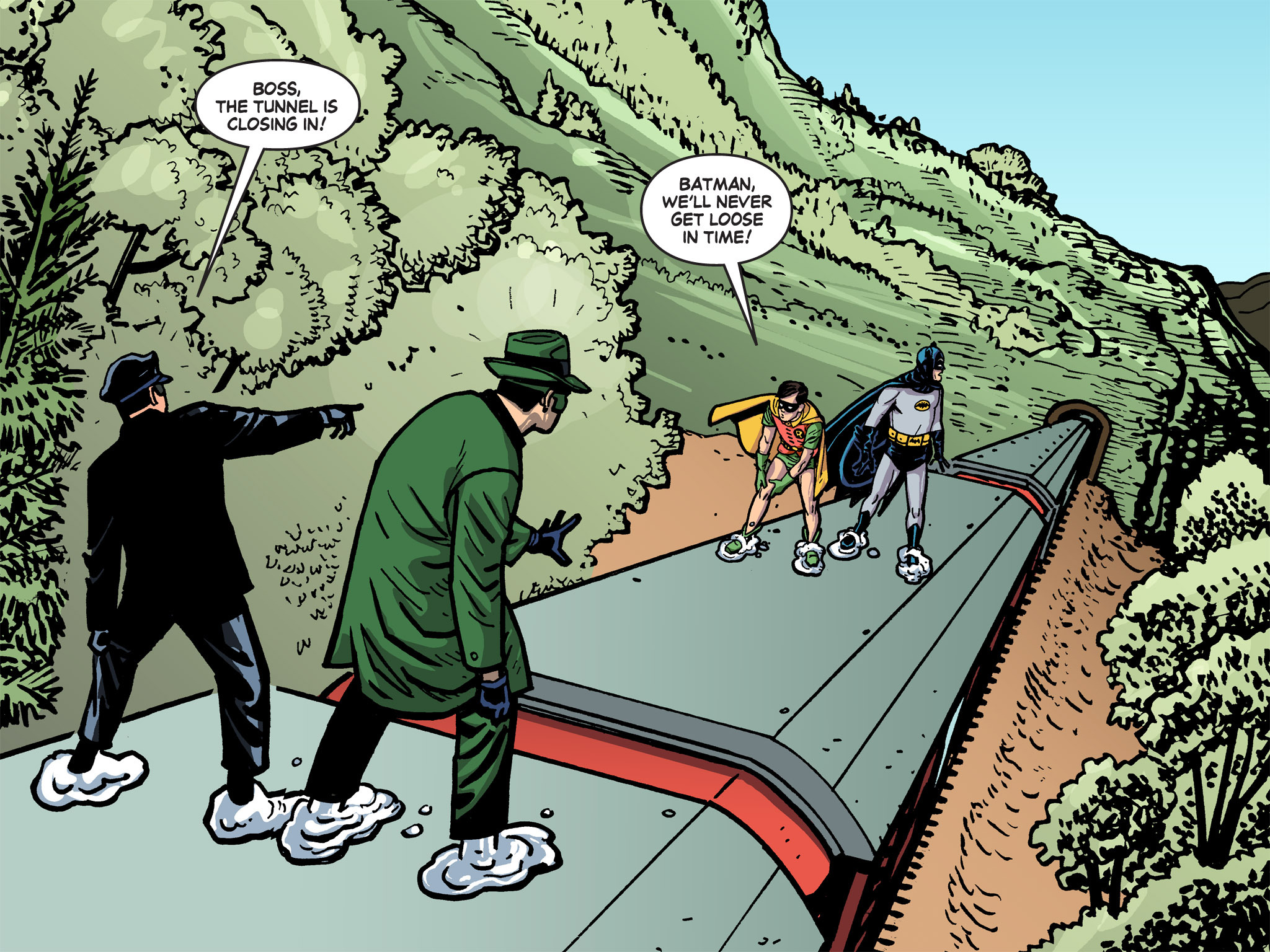Read online Batman '66 Meets the Green Hornet [II] comic -  Issue #2 - 95