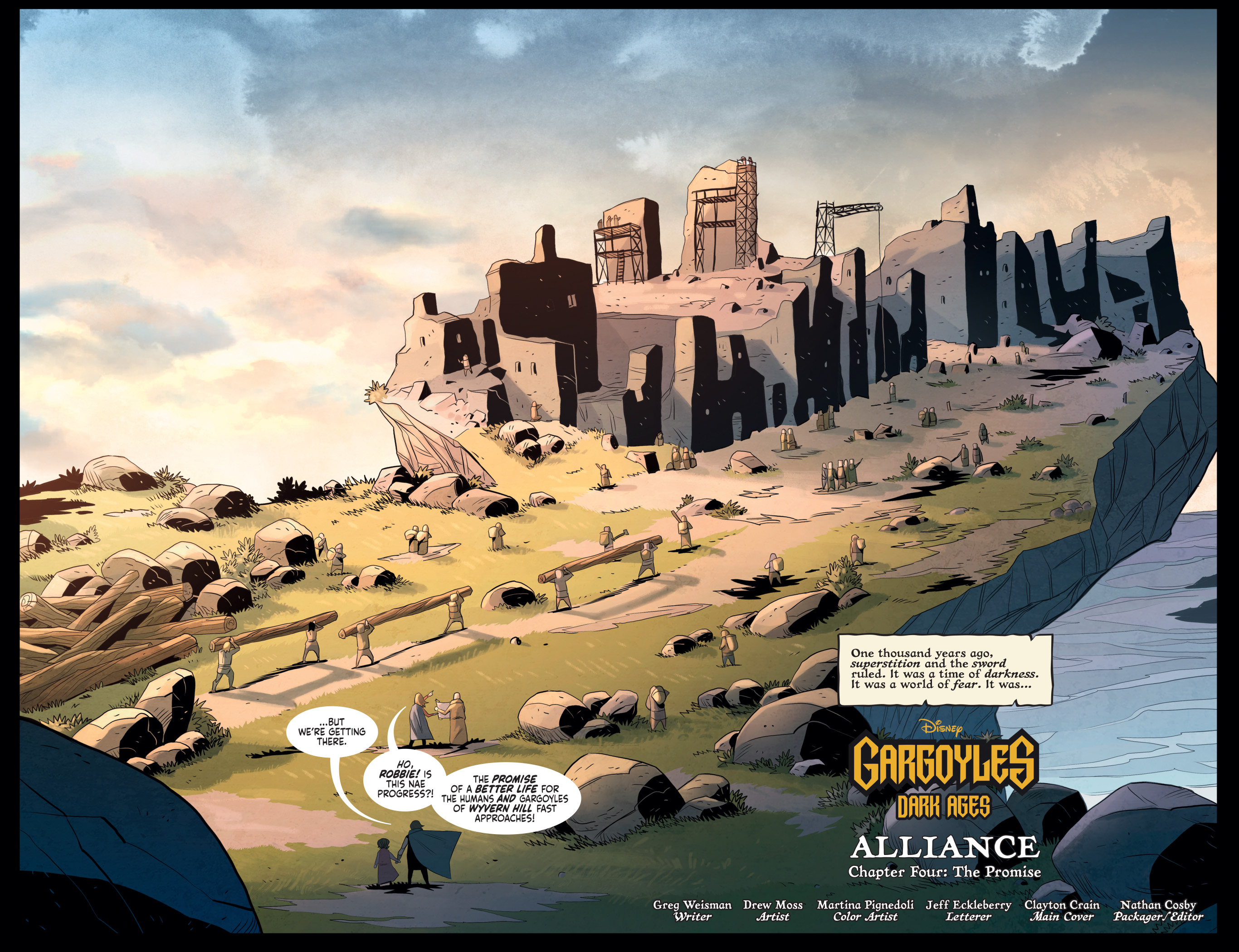 Read online Gargoyles: Dark Ages comic -  Issue #4 - 4