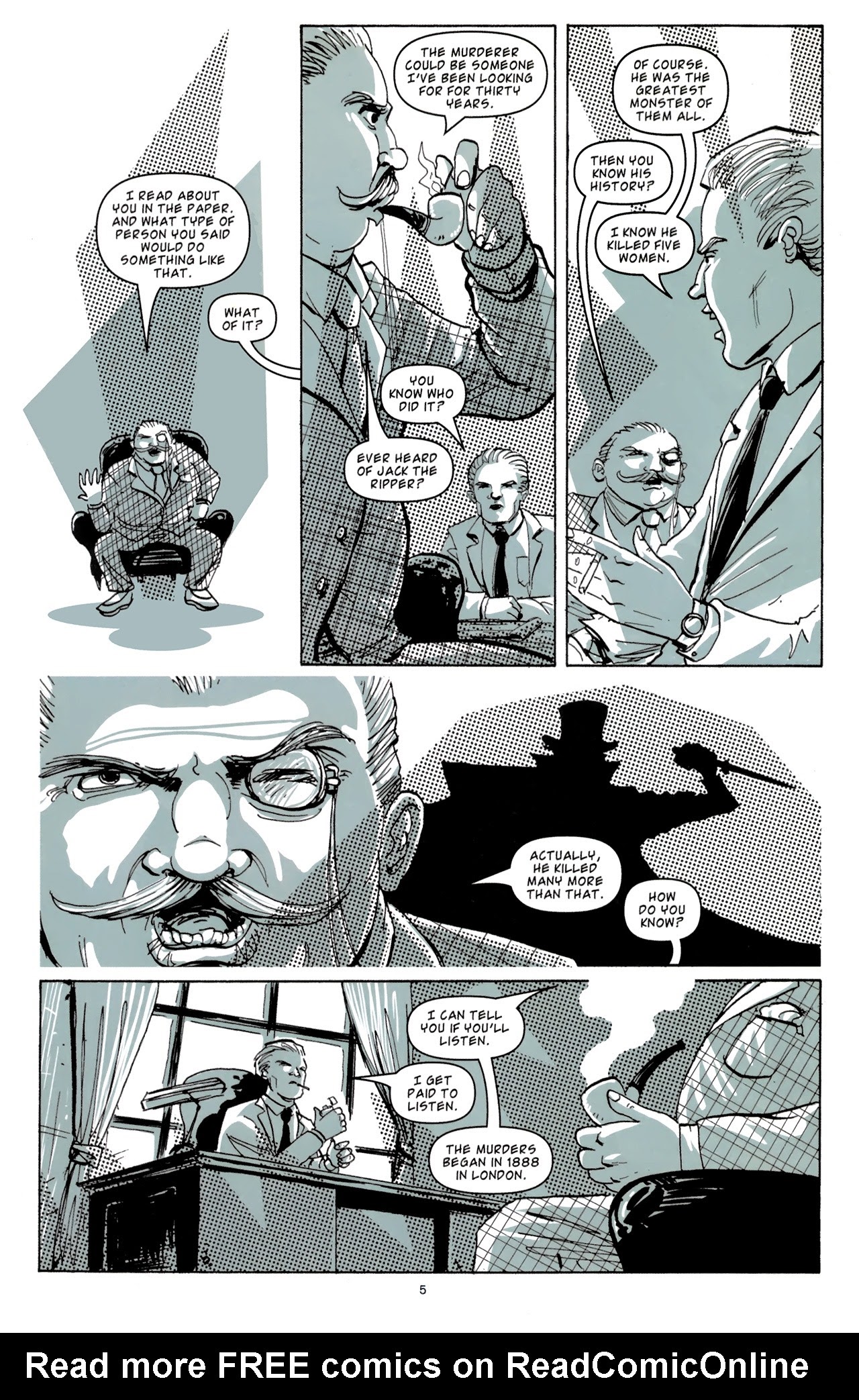 Read online Yours Truly, Jack the Ripper comic -  Issue #1 - 7