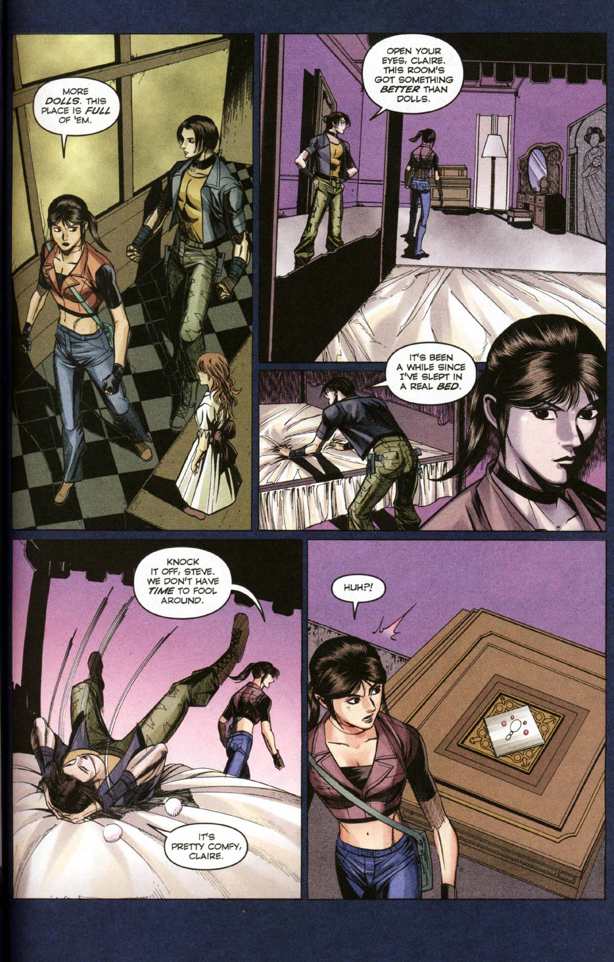 Read online Resident Evil Code: Veronica comic -  Issue #2 - 34