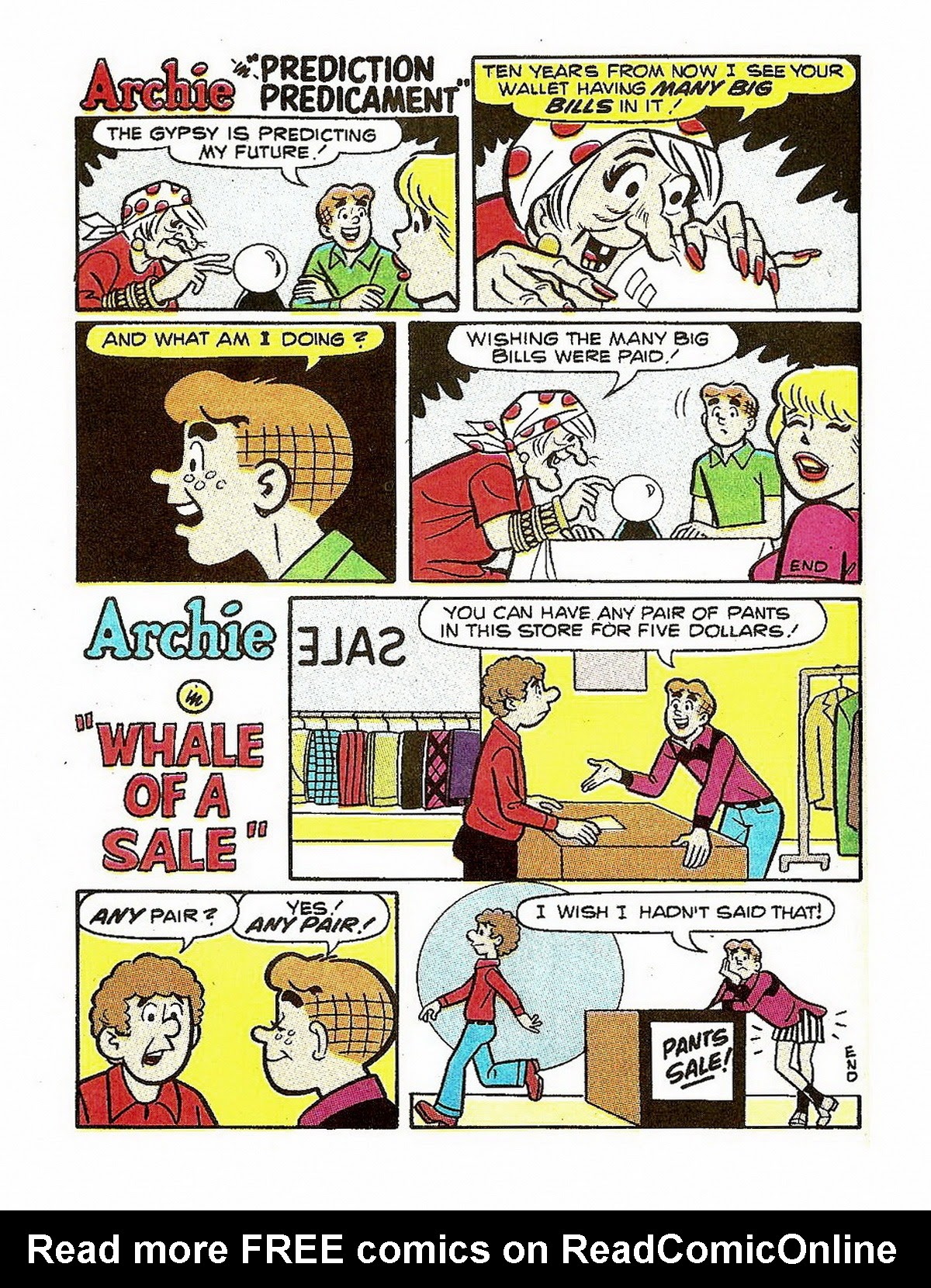 Read online Archie's Double Digest Magazine comic -  Issue #61 - 143