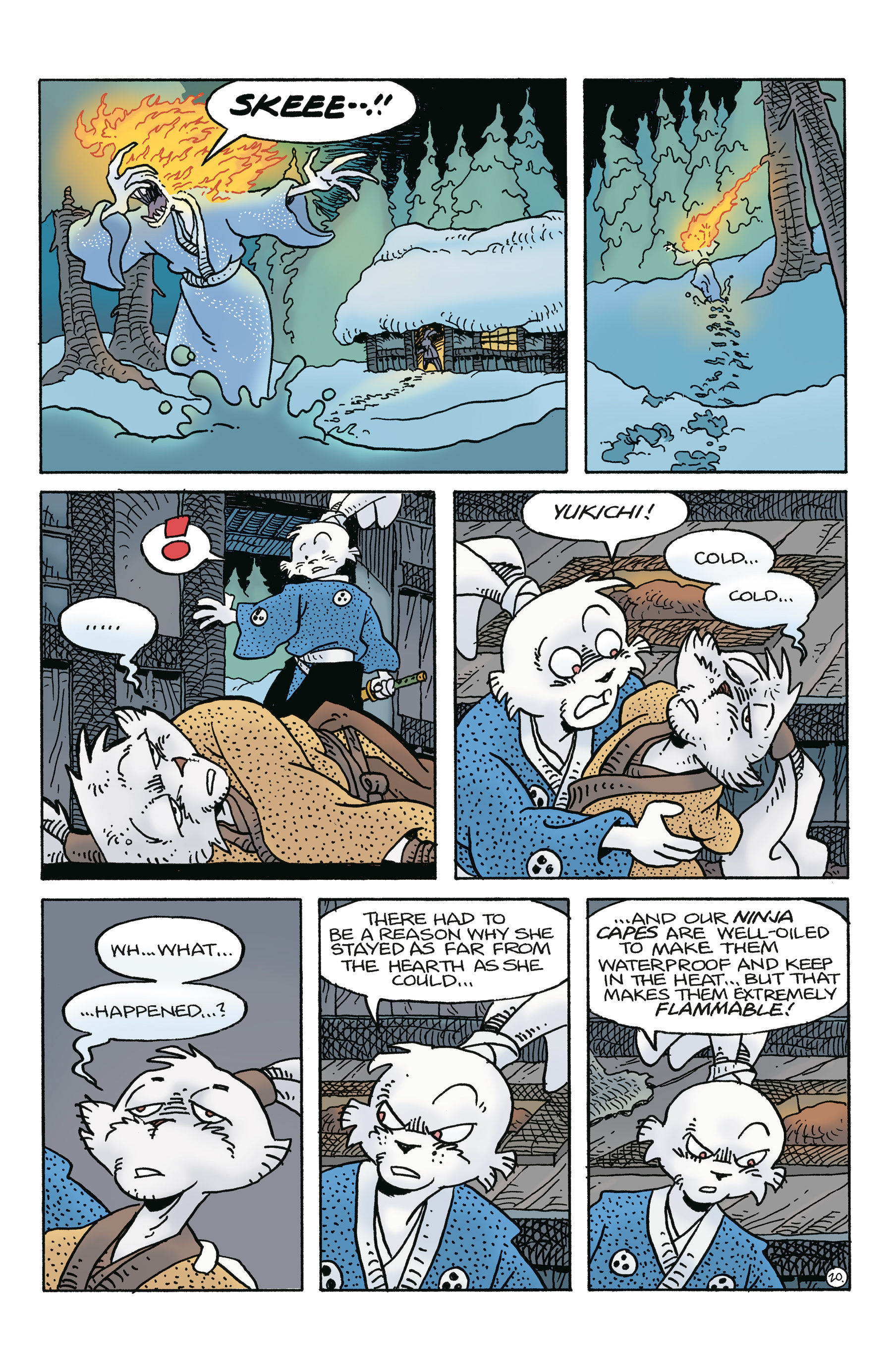Read online Usagi Yojimbo: Ice and Snow comic -  Issue #2 - 22