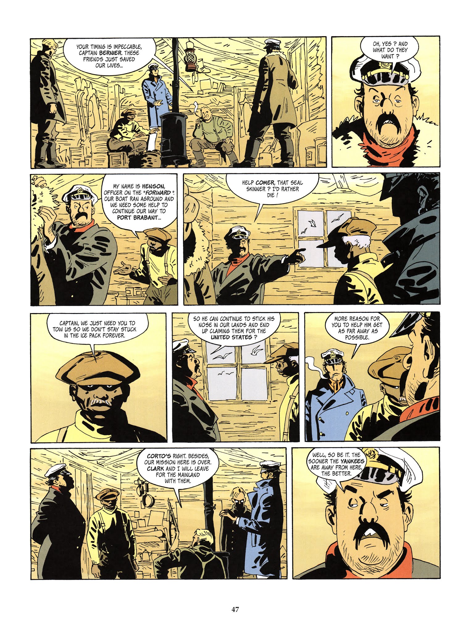 Read online Corto Maltese [FRA] comic -  Issue # TPB 13 - 42