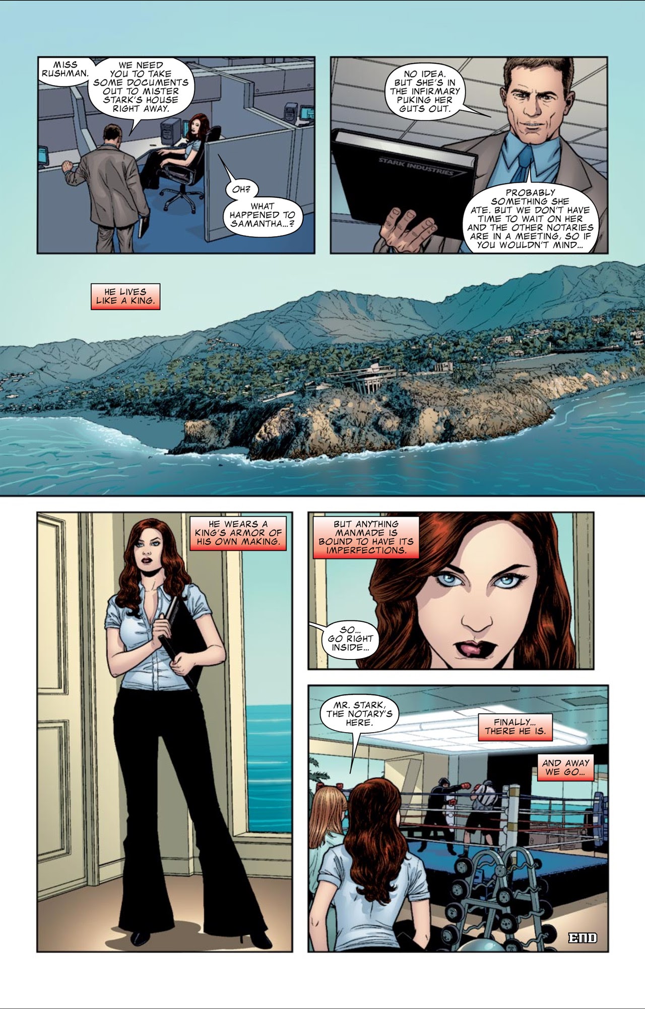 Read online Iron Man 2: Black Widow: Agent of S.H.I.E.L.D. comic -  Issue # Full - 9