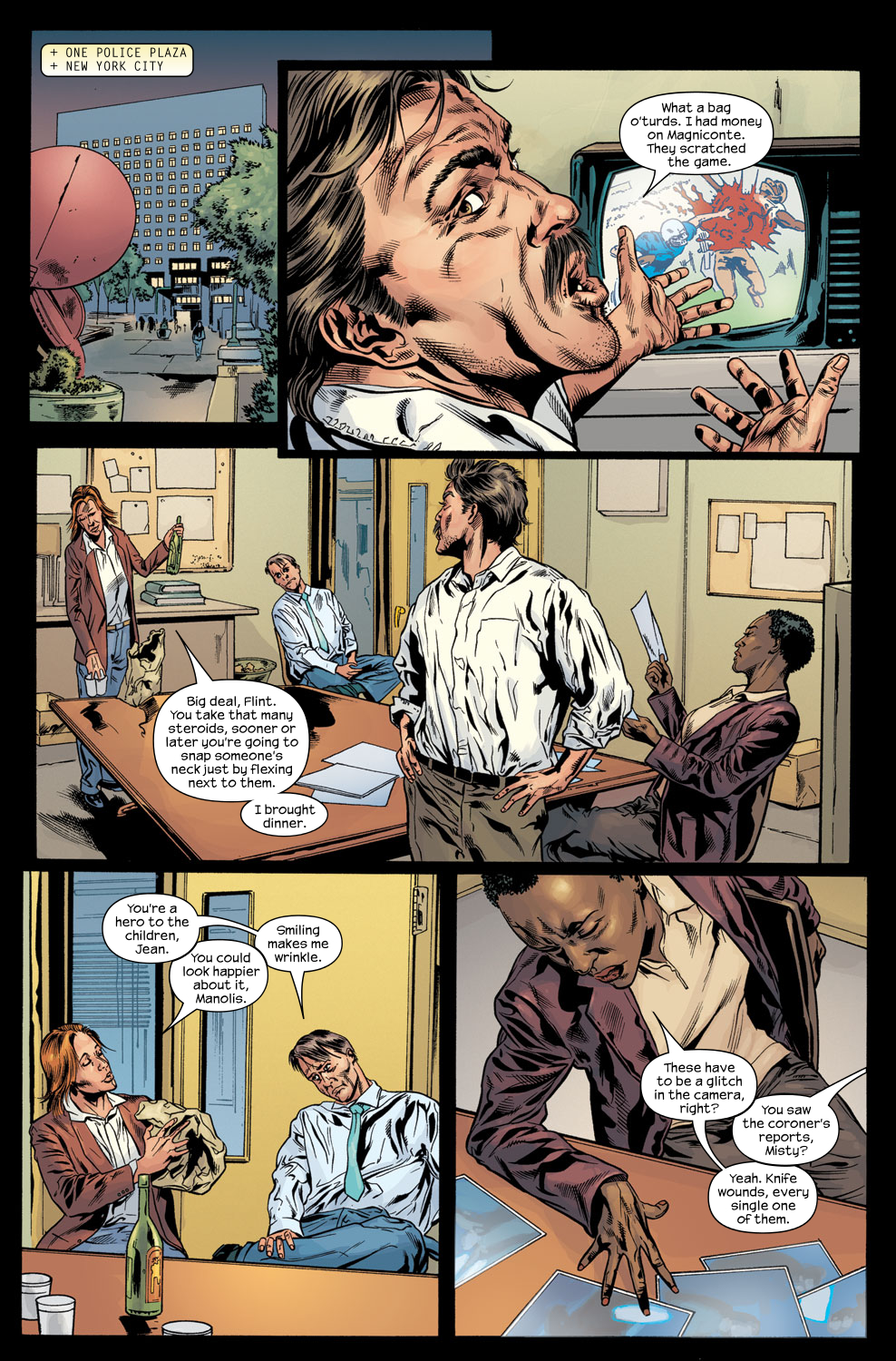 Read online Newuniversal: Shockfront comic -  Issue #2 - 16