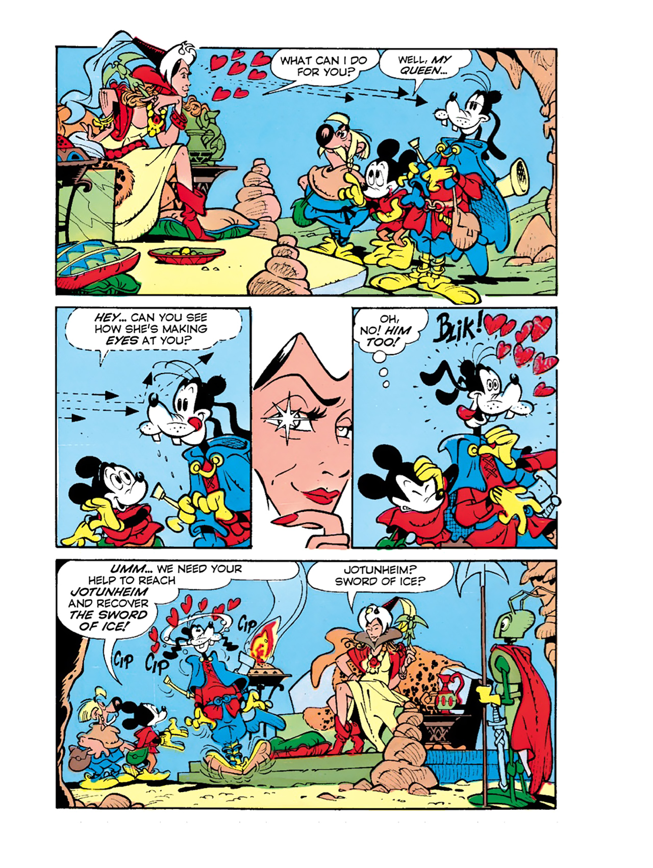 Read online Mickey Mouse in the Sword of Ice comic -  Issue #2 - 22