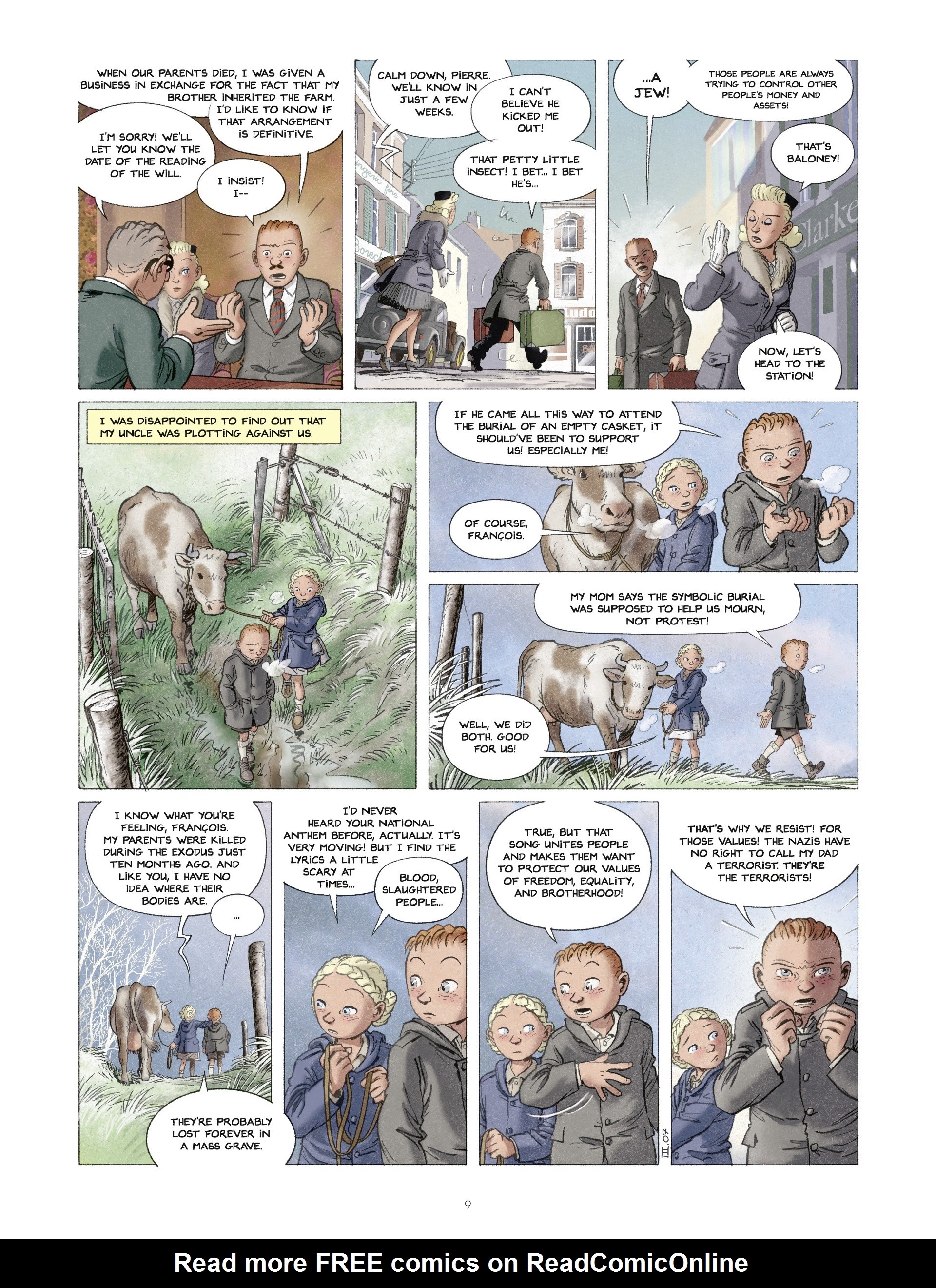 Read online Children of the Resistance comic -  Issue #3 - 9