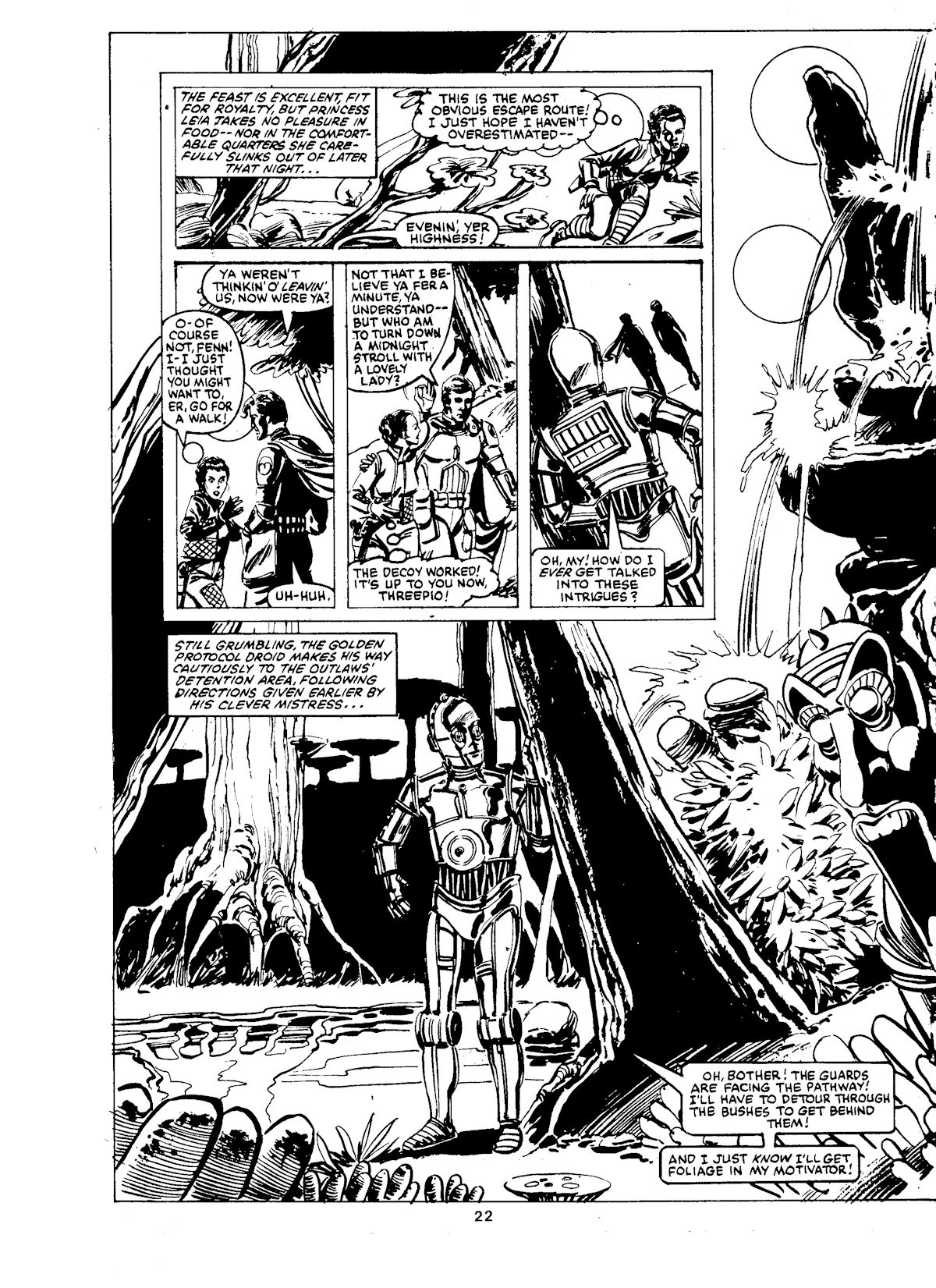 Read online Star Wars Weekly comic -  Issue #168 - 22