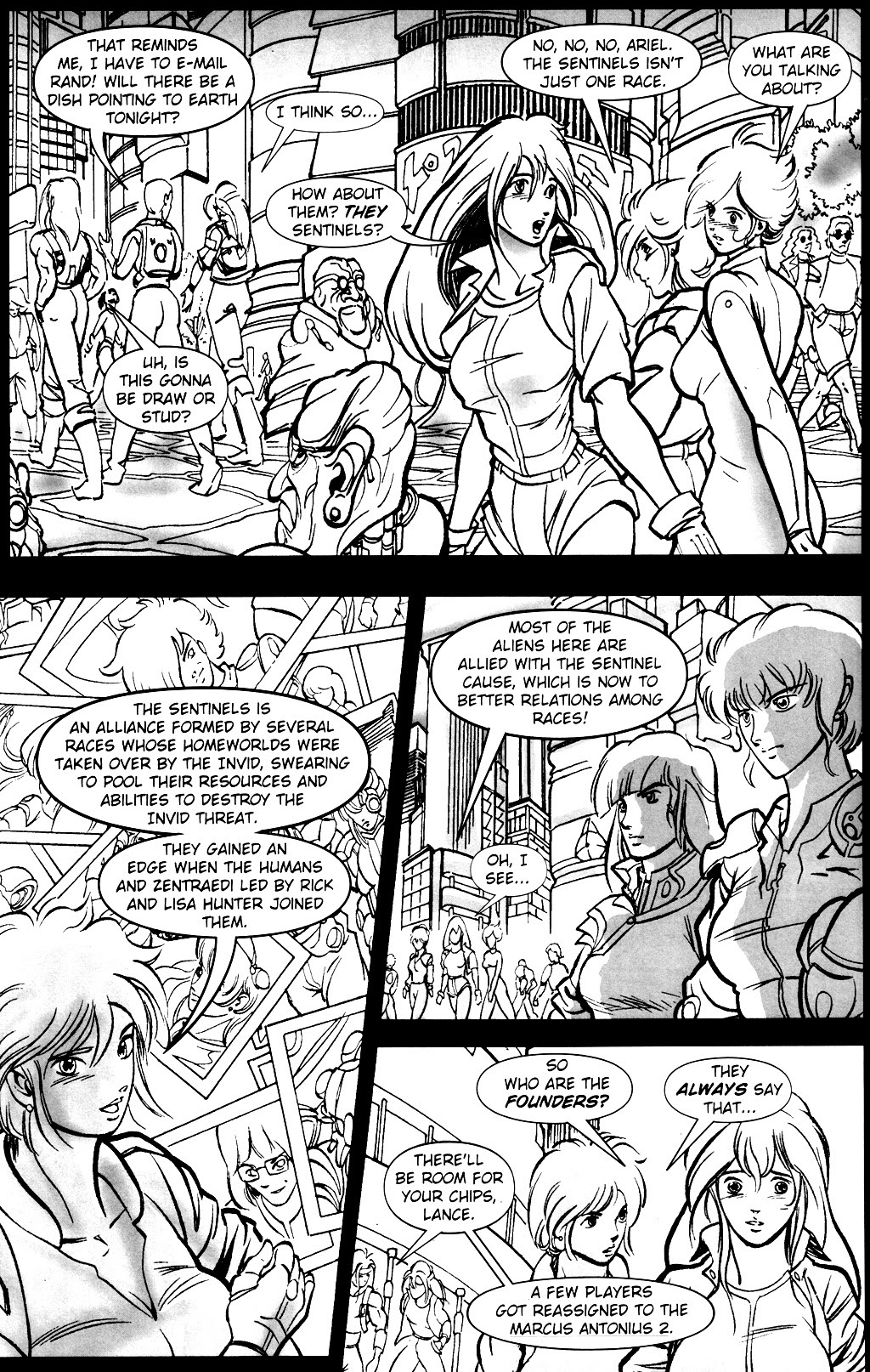 Read online Robotech: The Sentinels - Rubicon comic -  Issue #1 - 10