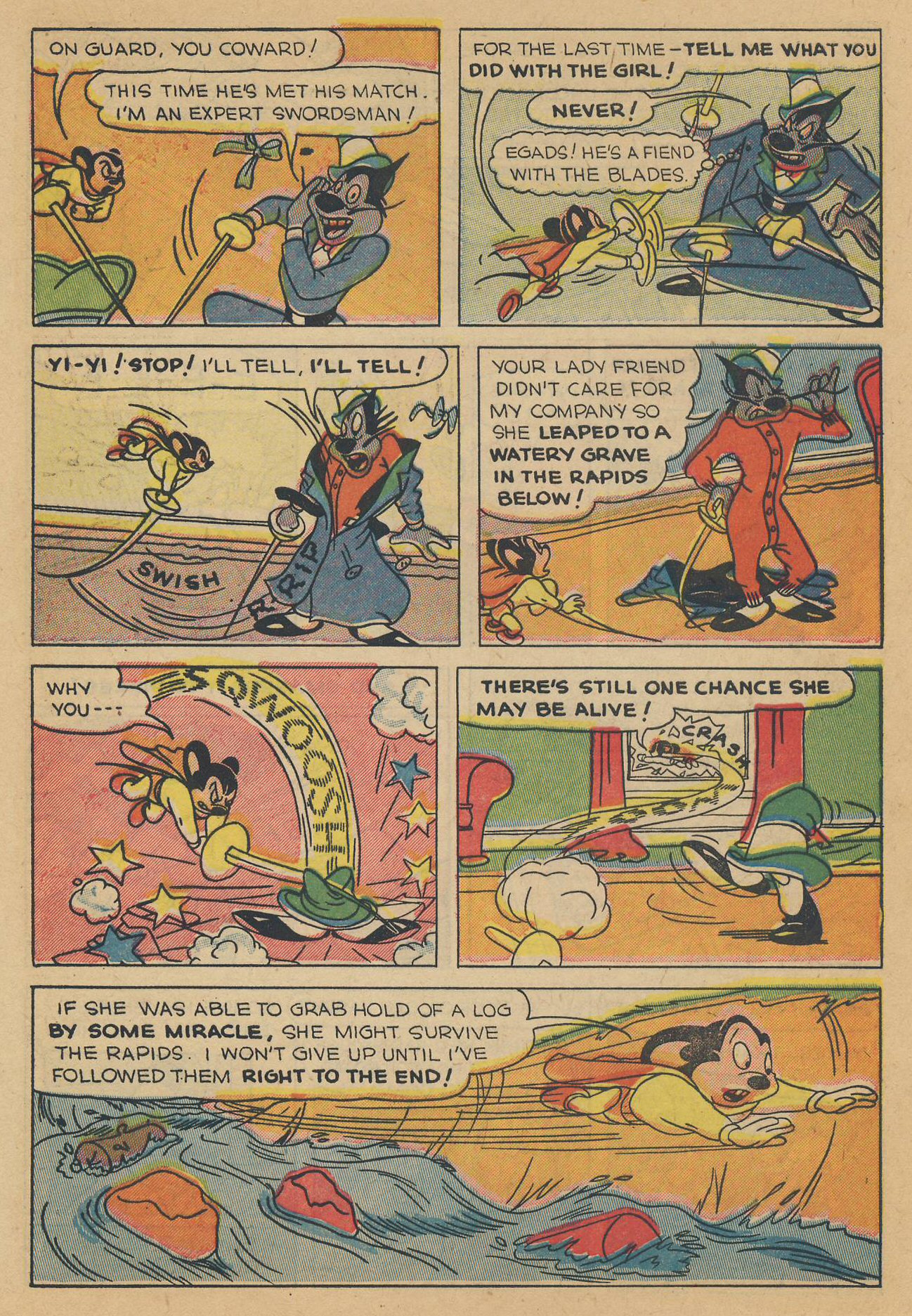 Read online Paul Terry's Mighty Mouse Comics comic -  Issue #54 - 9