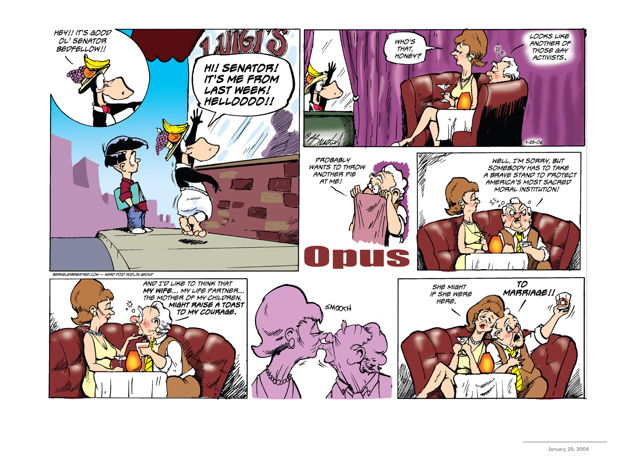 Read online Opus Complete Sunday Strips From 2003-2008 comic -  Issue # TPB (Part 2) - 21