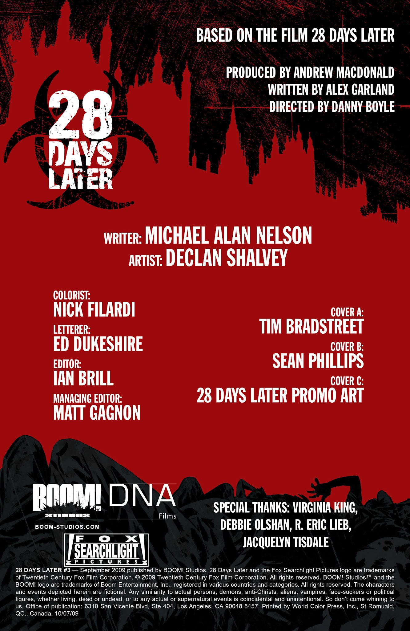 Read online 28 Days Later comic -  Issue #3 - 3