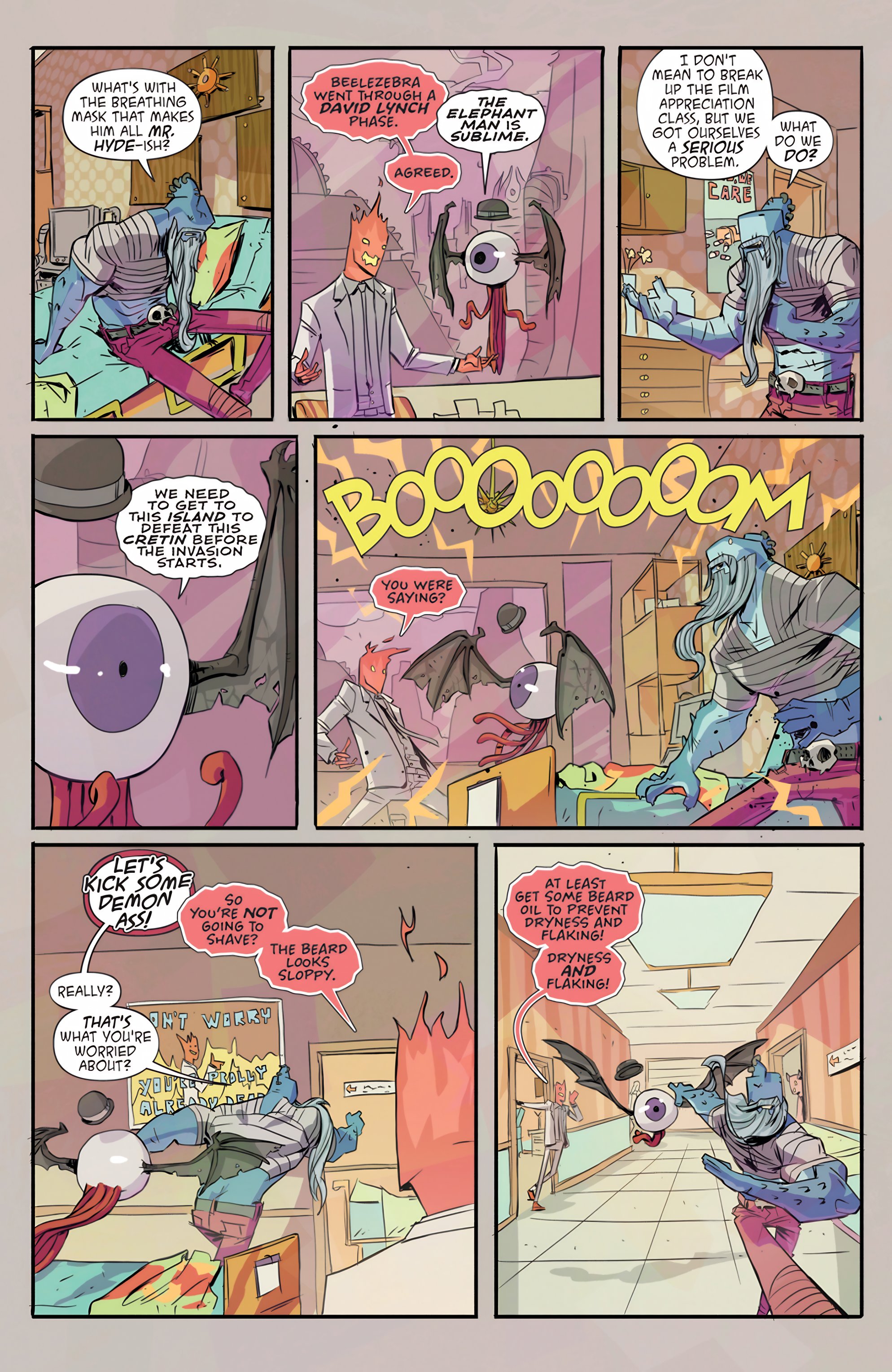 Read online Metalshark Bro: Assault On Hamzig Island comic -  Issue # TPB - 42