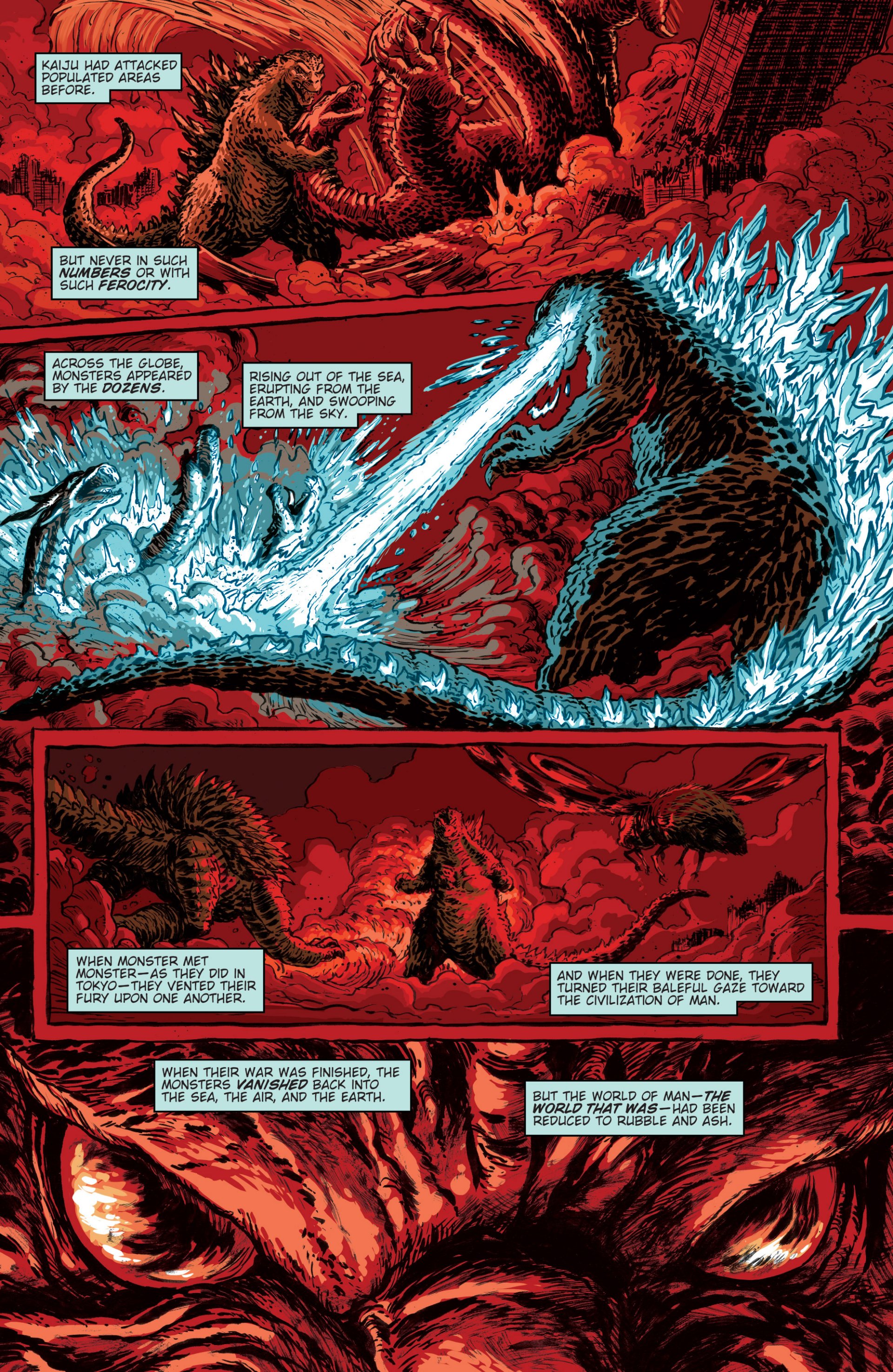 Read online Godzilla: Cataclysm comic -  Issue #1 - 5