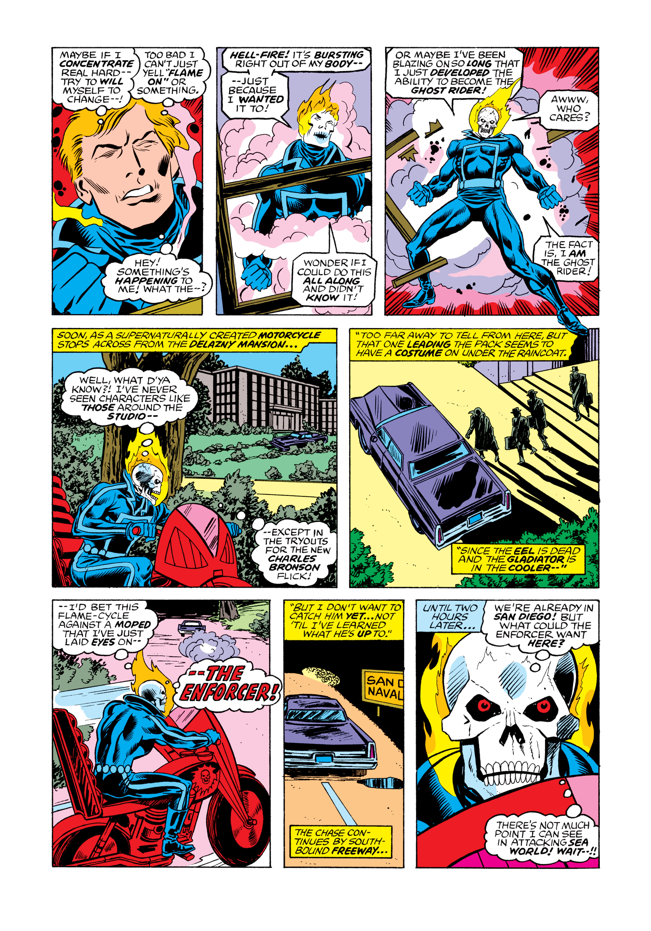 Read online Marvel Masterworks: Ghost Rider comic -  Issue # TPB 3 (Part 1) - 37