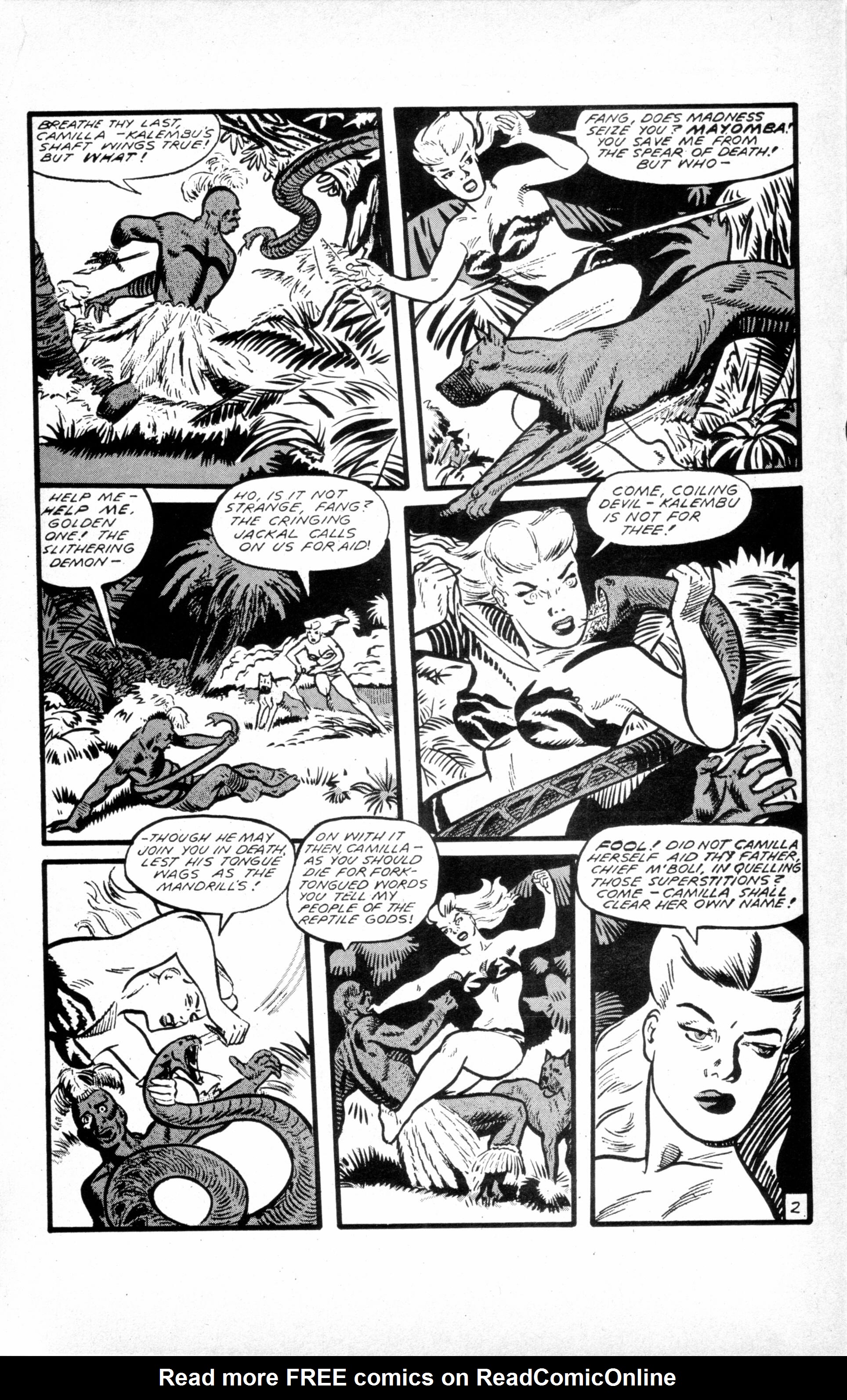 Read online Jungle Girls (1988) comic -  Issue #8 - 25