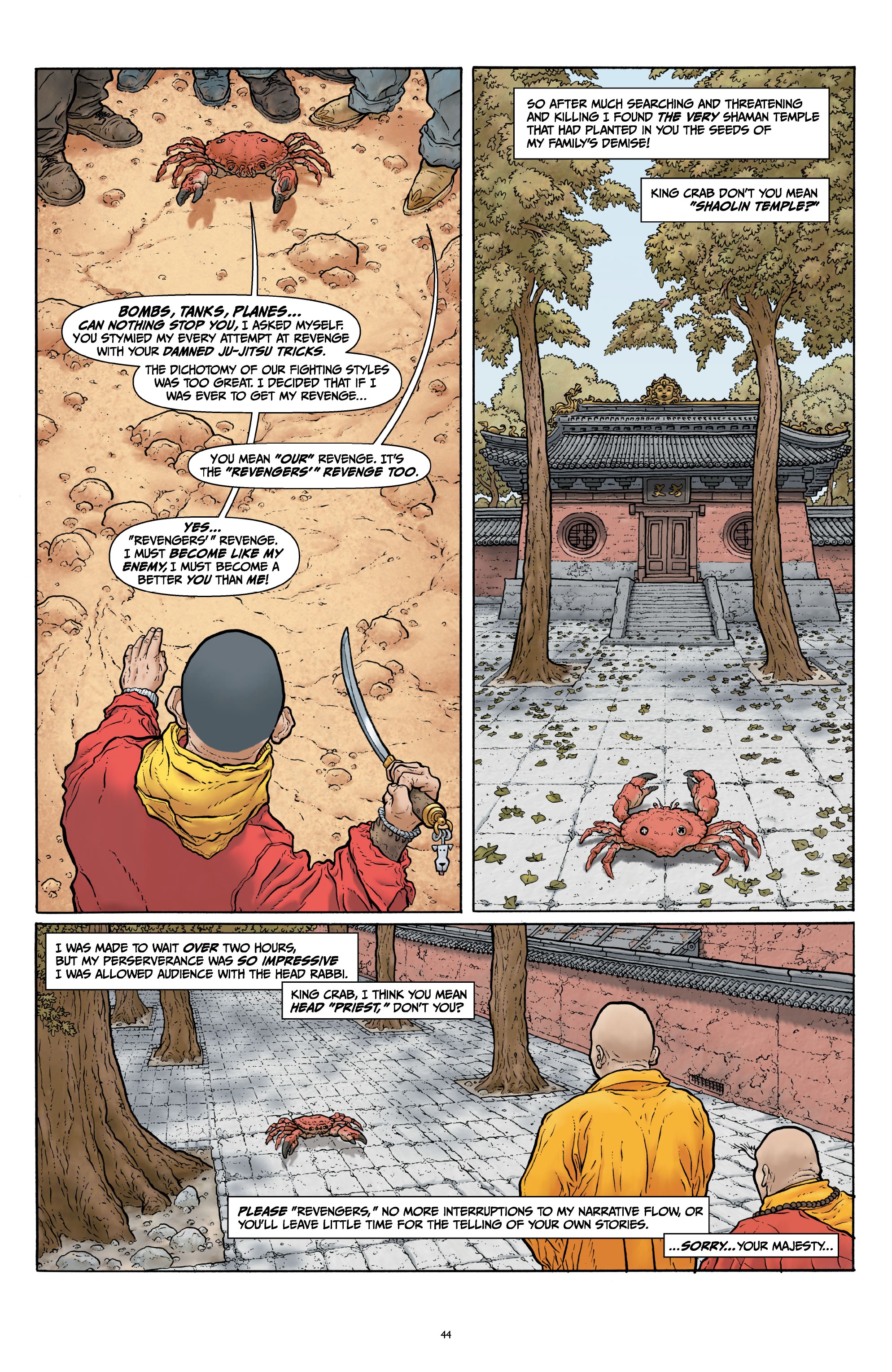 Read online Shaolin Cowboy comic -  Issue # _Start Trek (Part 1) - 35