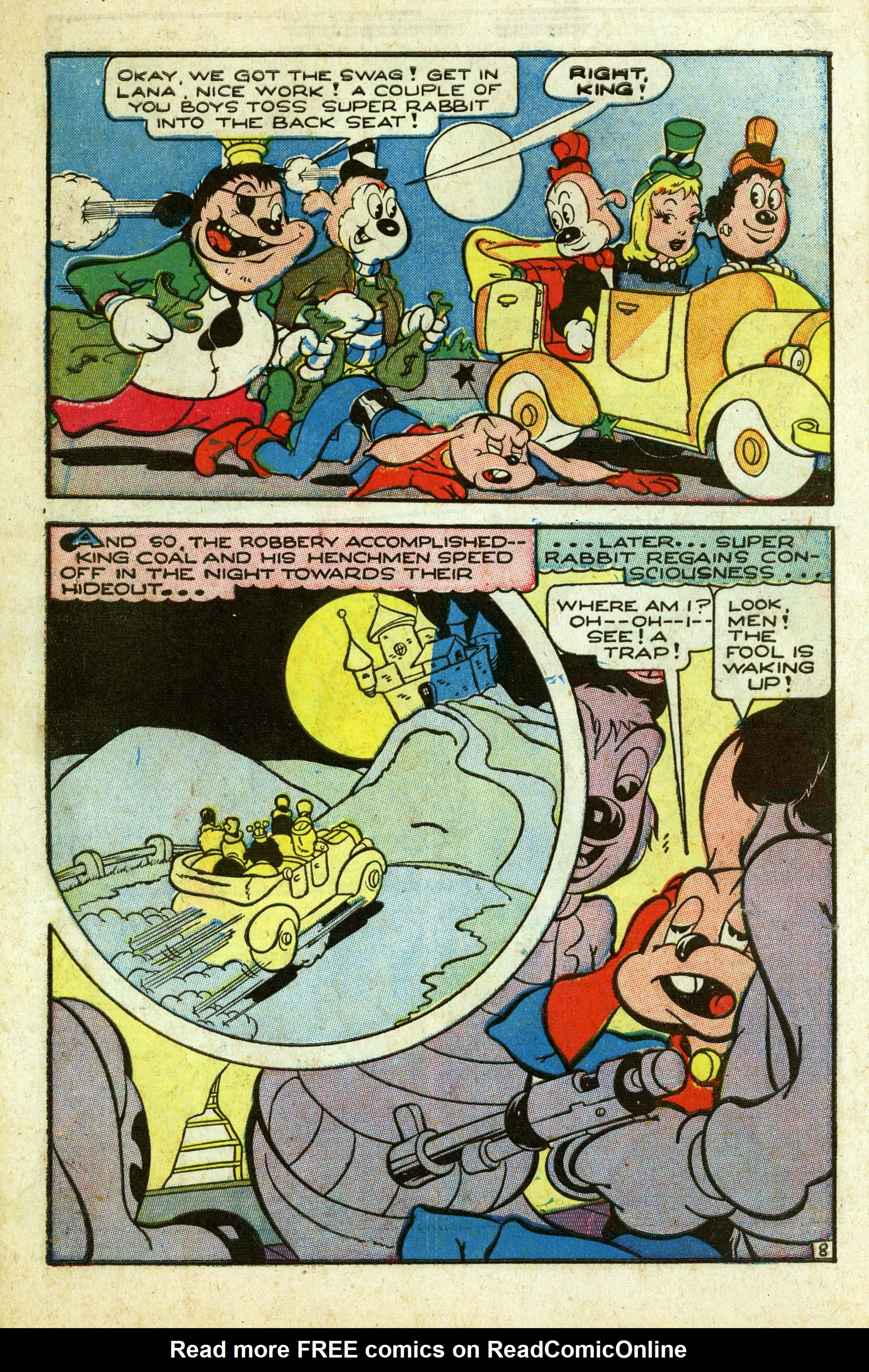 Read online Super Rabbit comic -  Issue #3 - 10