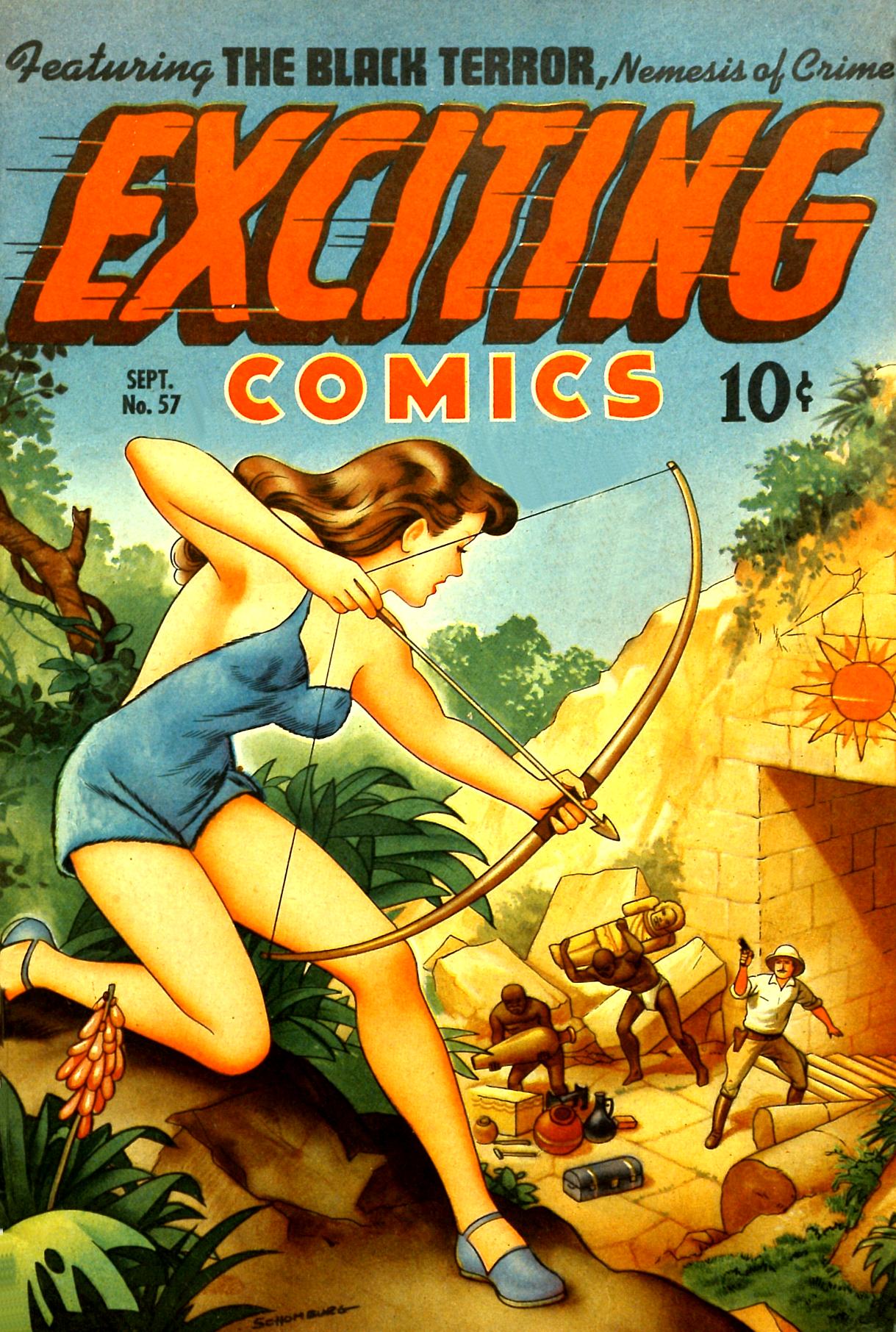 Read online Exciting Comics comic -  Issue #57 - 1