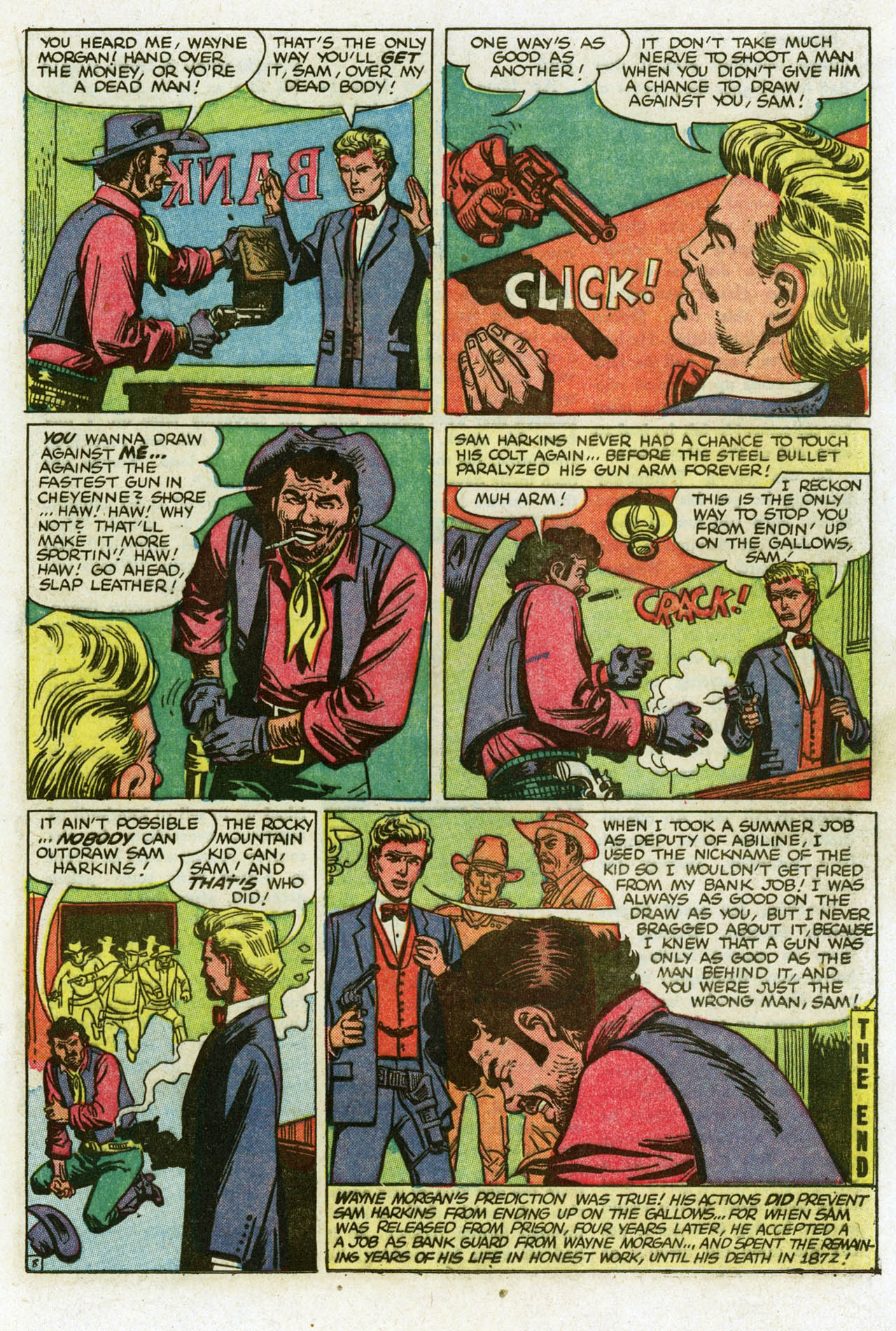 Read online Western Gunfighters (1956) comic -  Issue #25 - 20