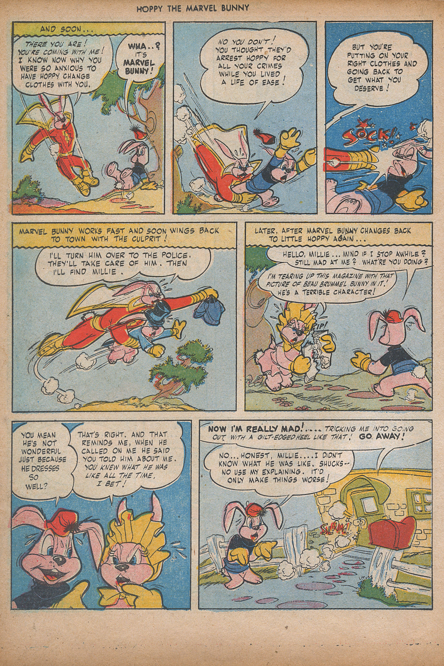 Read online Hoppy The Marvel Bunny comic -  Issue #6 - 18