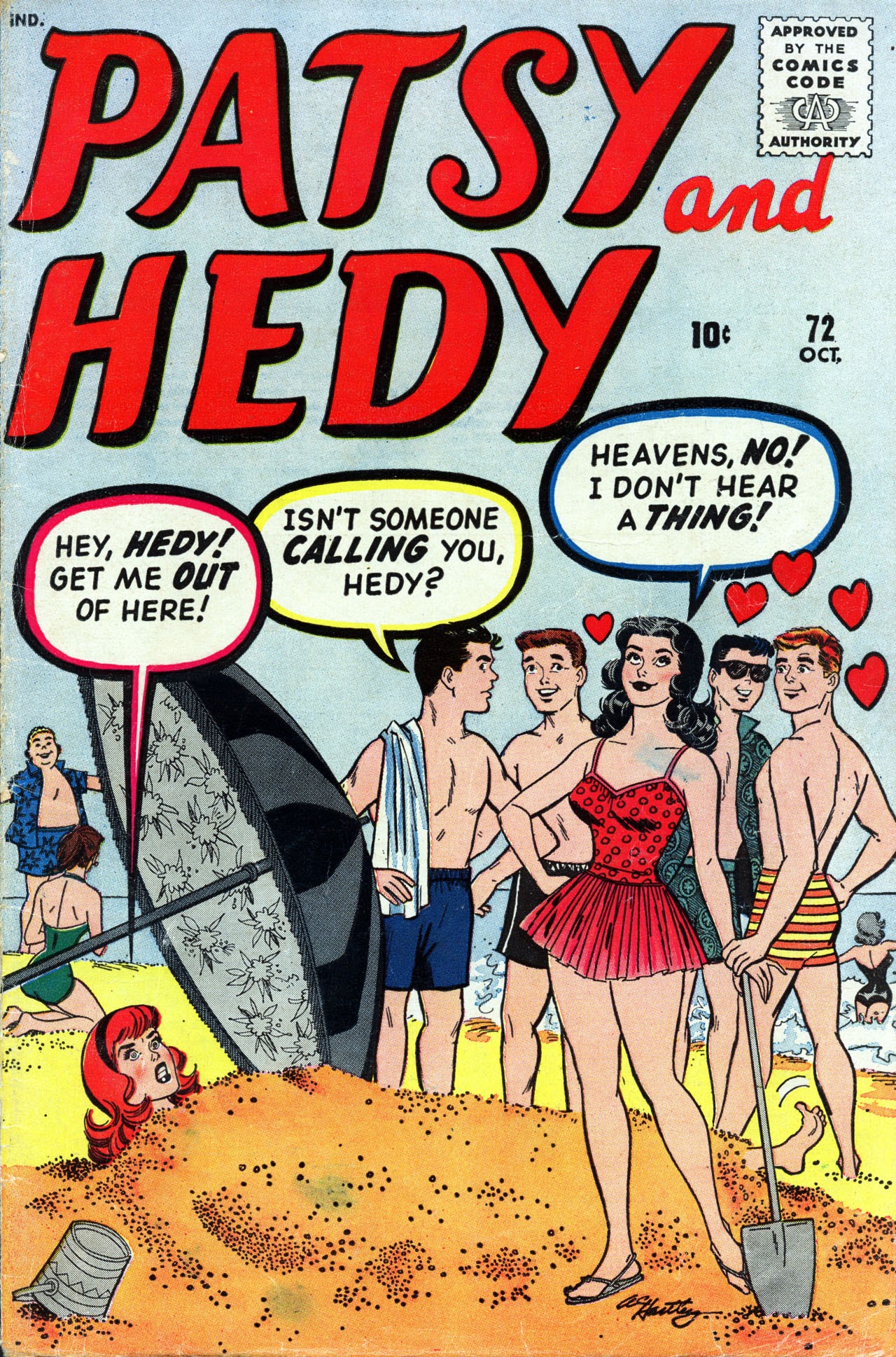 Read online Patsy and Hedy comic -  Issue #72 - 1