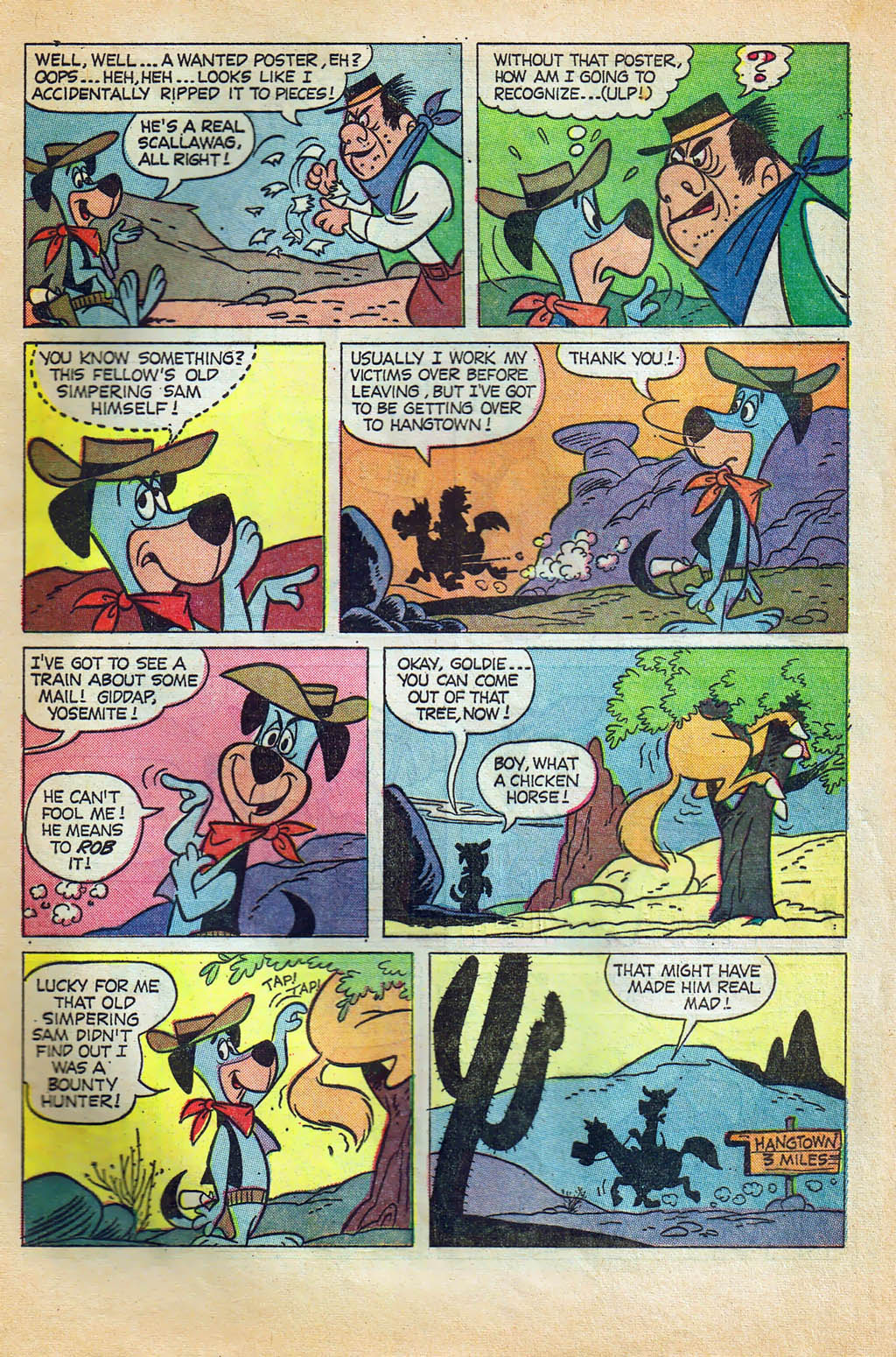 Read online Huckleberry Hound (1960) comic -  Issue #30 - 5