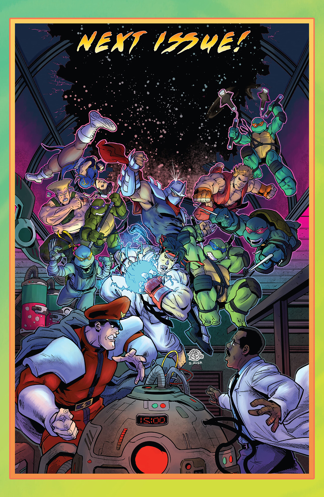 Read online Teenage Mutant Ninja Turtles vs. Street Fighter comic -  Issue #4 - 23