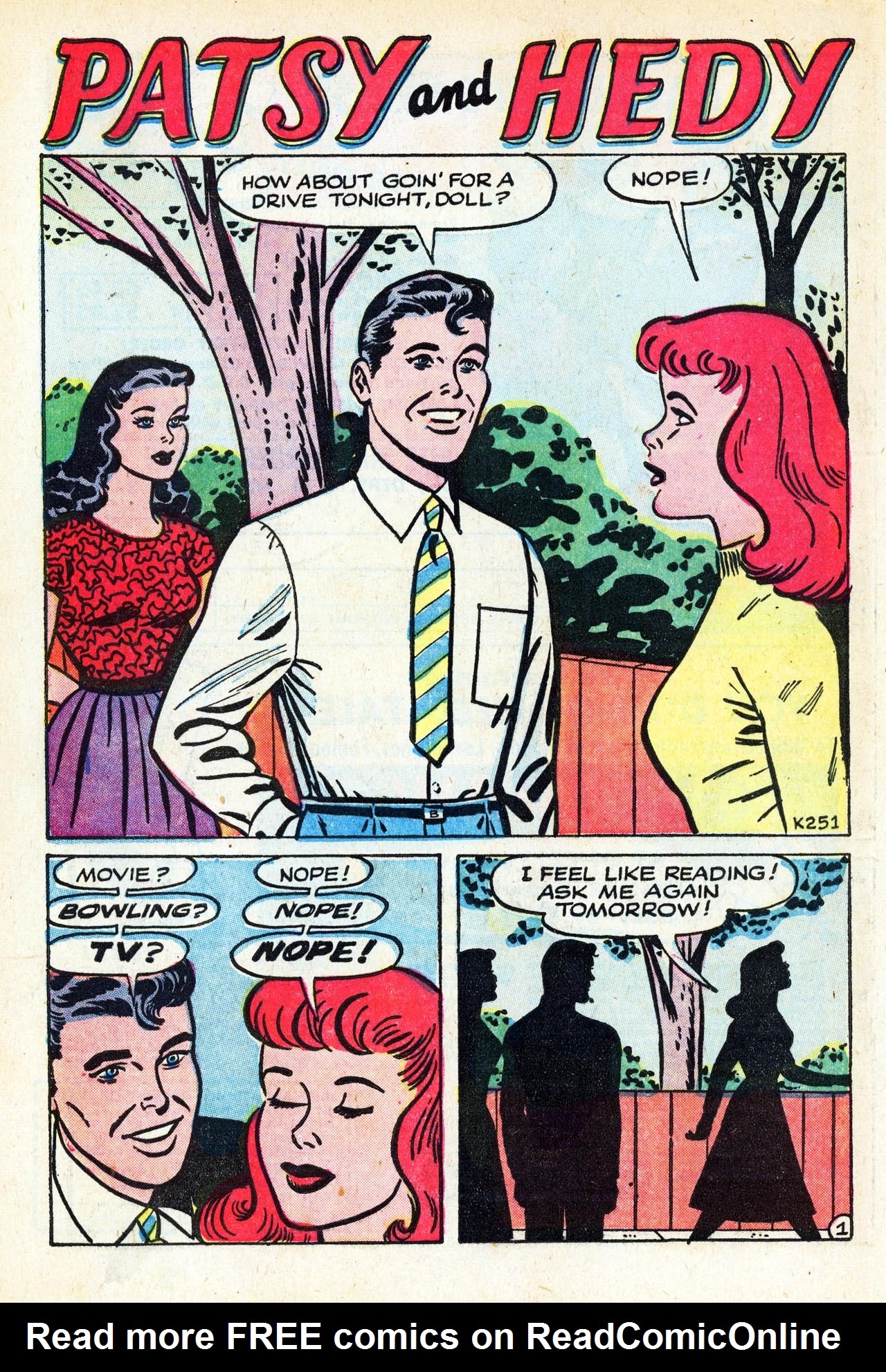 Read online Patsy and Hedy comic -  Issue #46 - 28