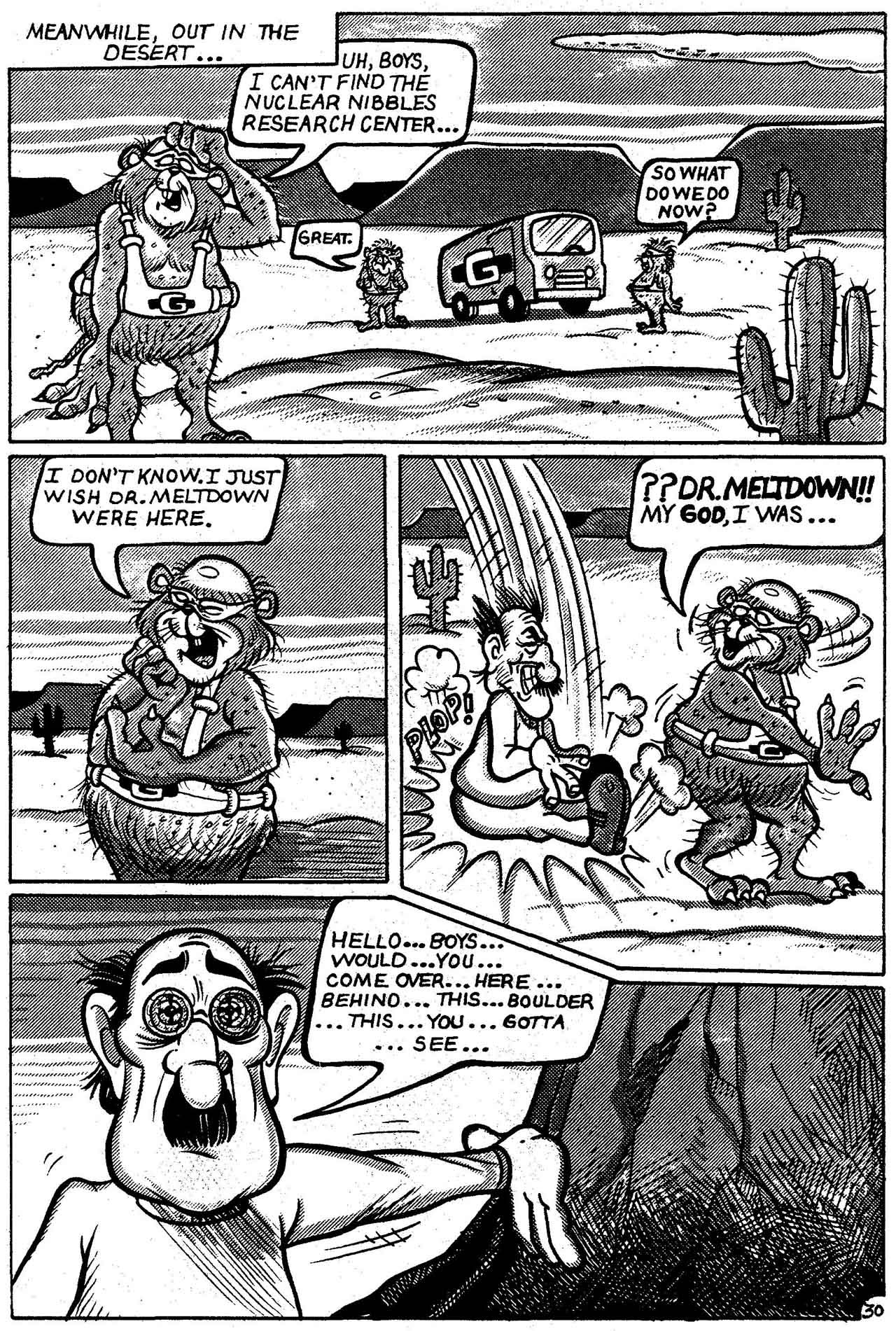 Read online Geriatric Gangrene Jujitsu Gerbils comic -  Issue #1 - 33