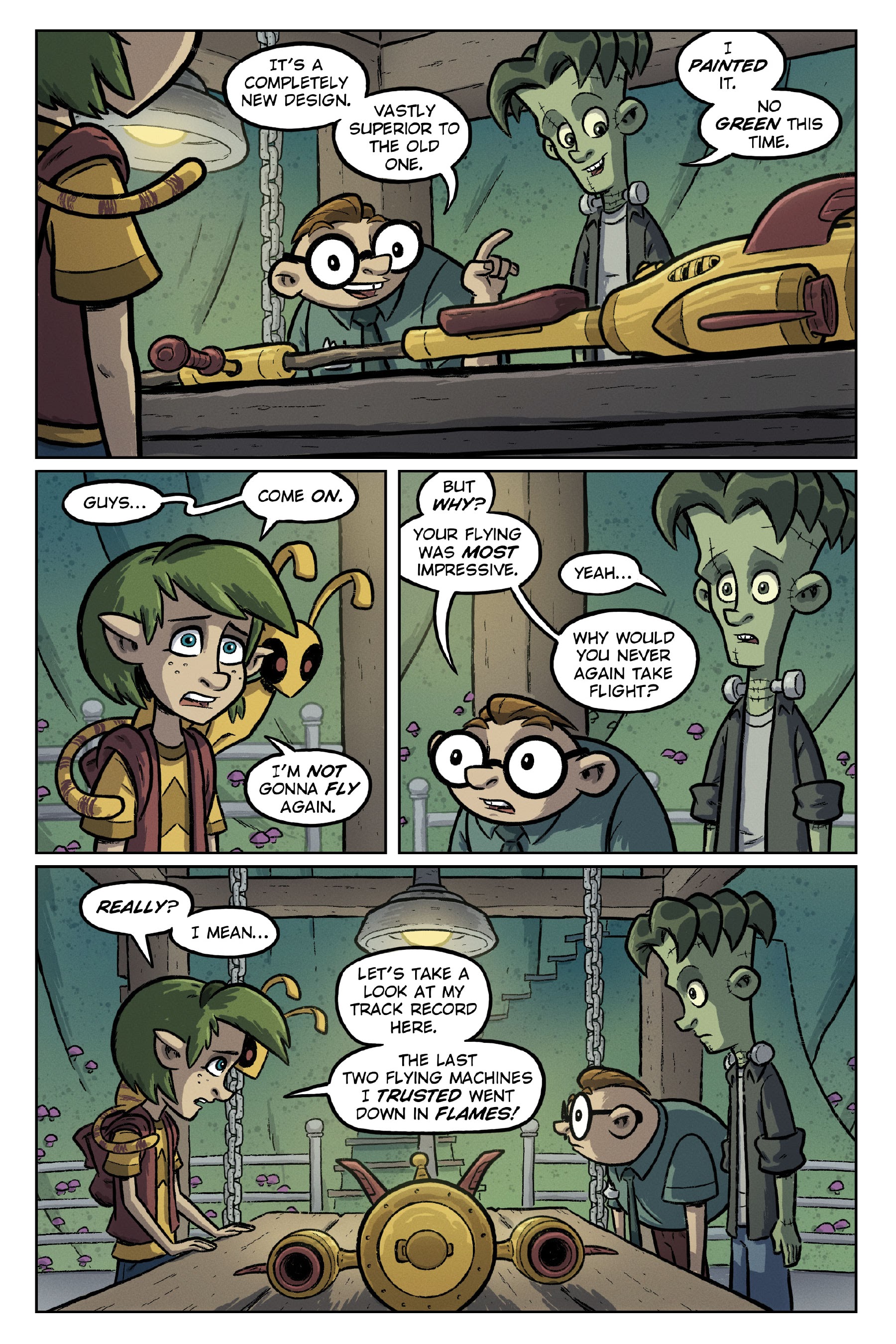 Read online Oddly Normal (2014) comic -  Issue #17 - 18