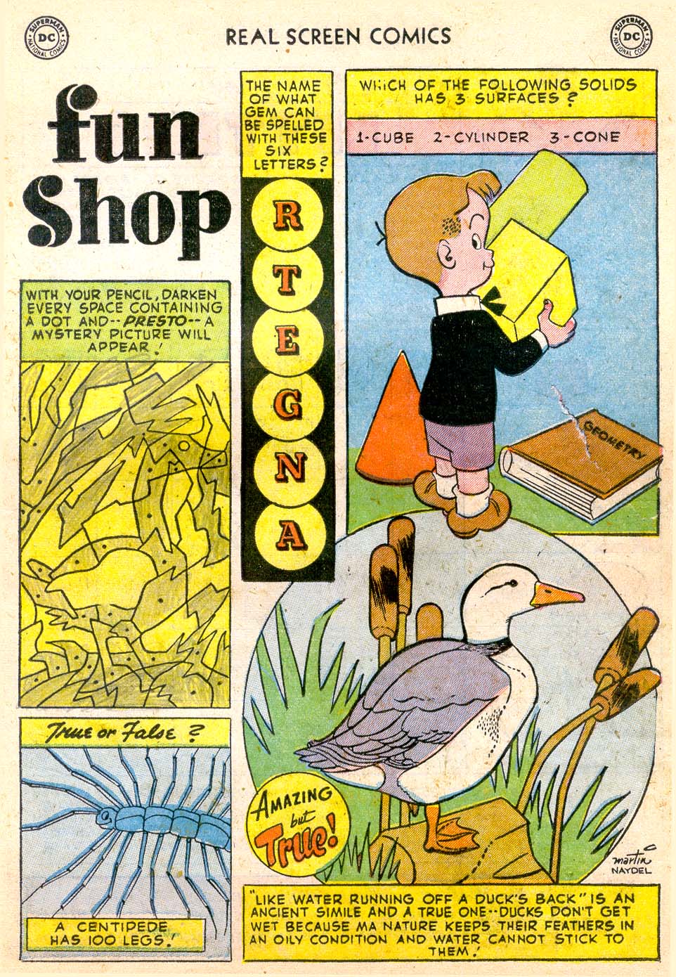 Read online Real Screen Comics comic -  Issue #55 - 17