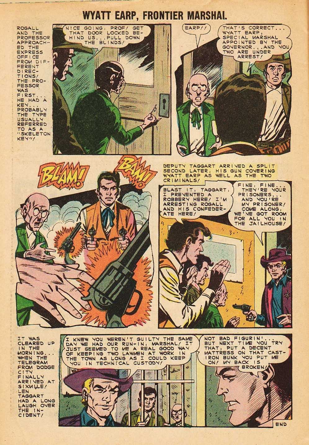 Read online Wyatt Earp Frontier Marshal comic -  Issue #54 - 32