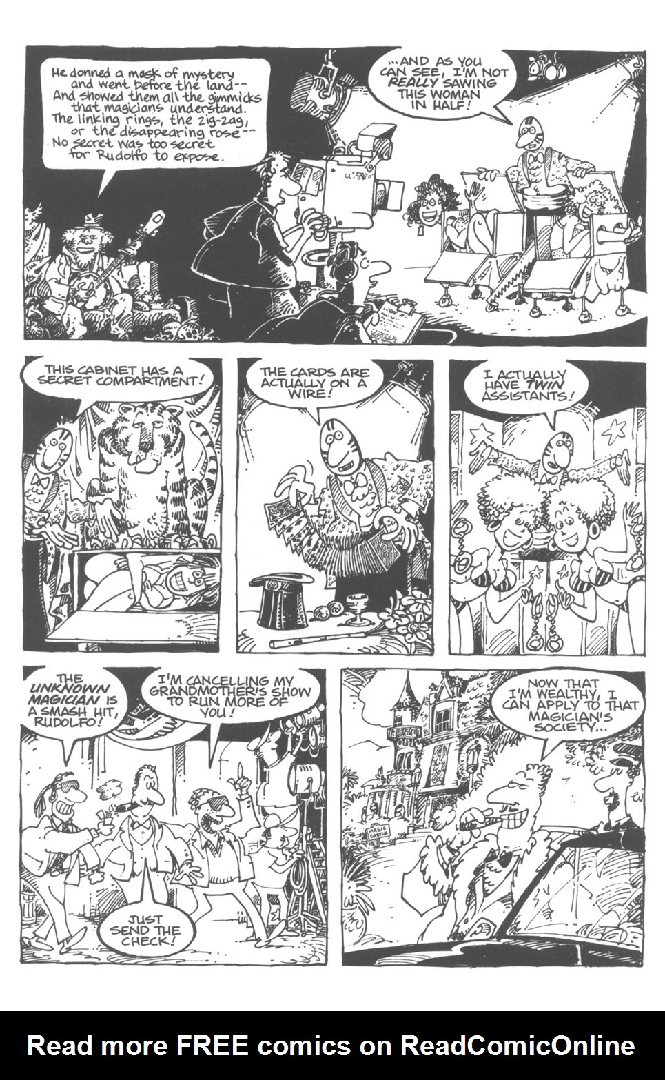 Read online Sergio Aragonés Boogeyman comic -  Issue #3 - 8