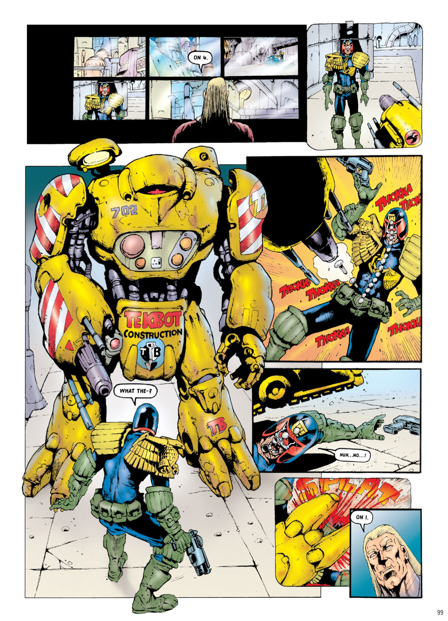 Read online Judge Dredd: The Complete Case Files comic -  Issue # TPB 29 - 101