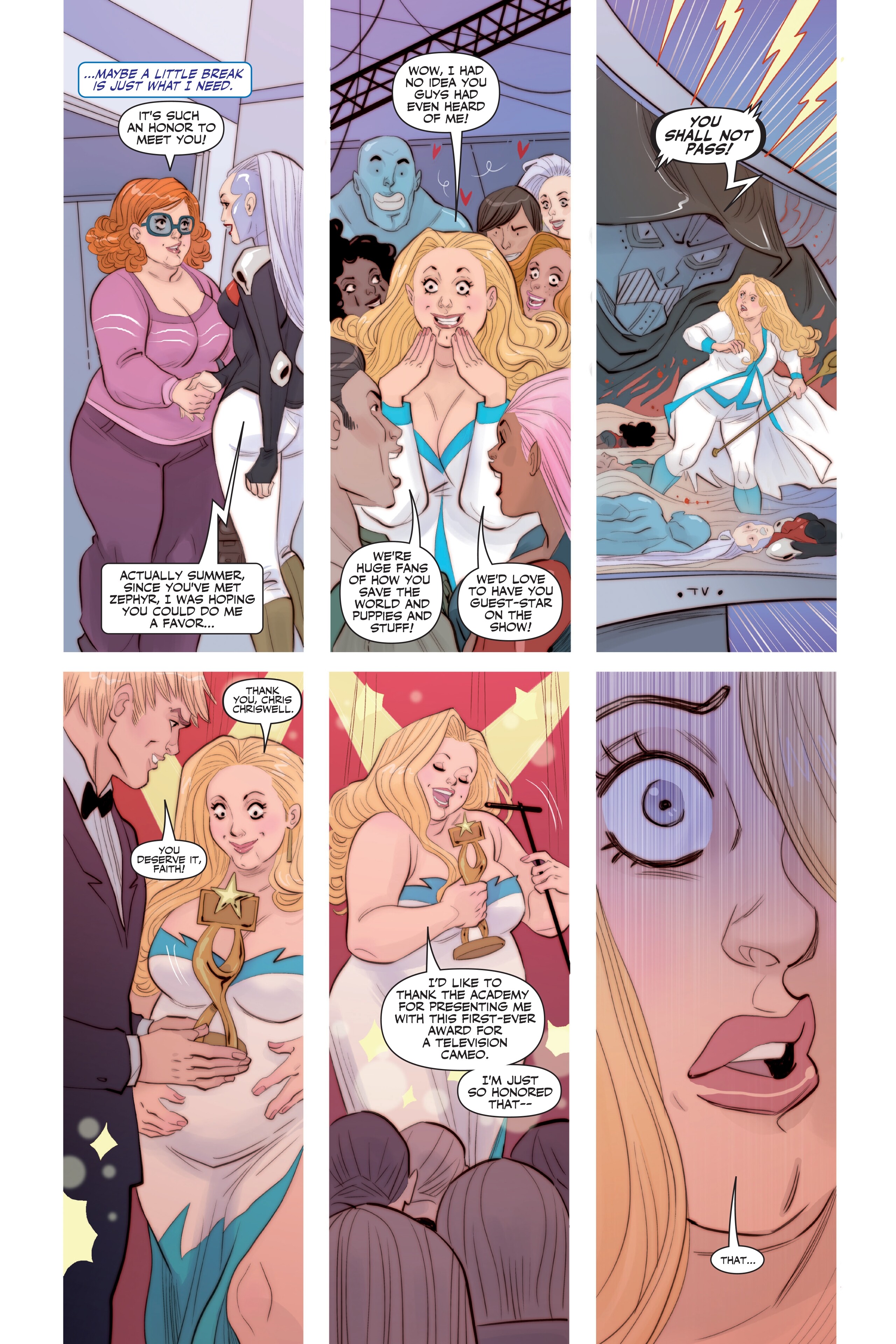 Read online Faith Deluxe Edition comic -  Issue # TPB (Part 1) - 74