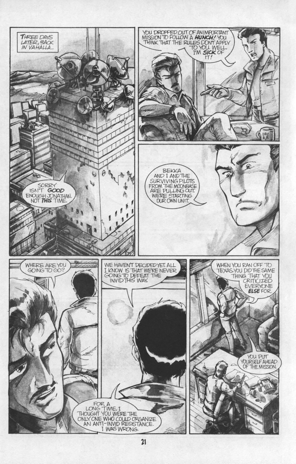 Read online Robotech: Invid War comic -  Issue #4 - 23