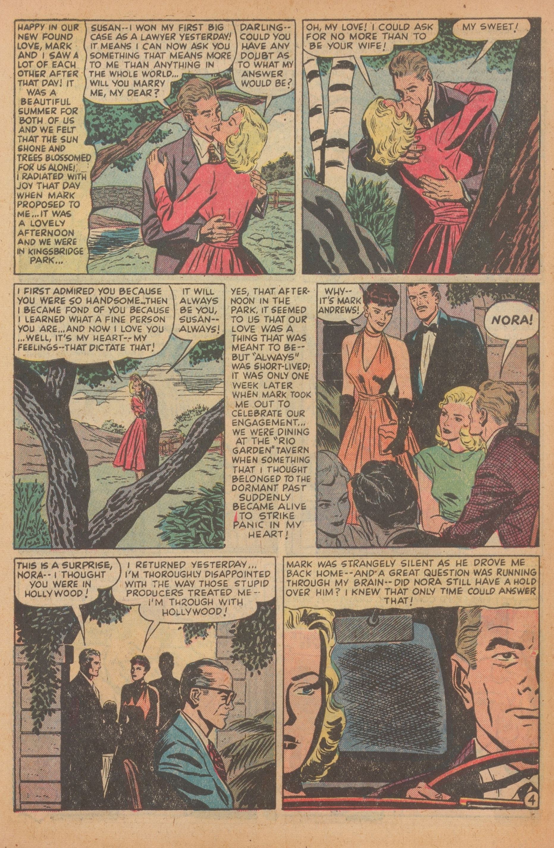 Read online Love Romances comic -  Issue #22 - 31