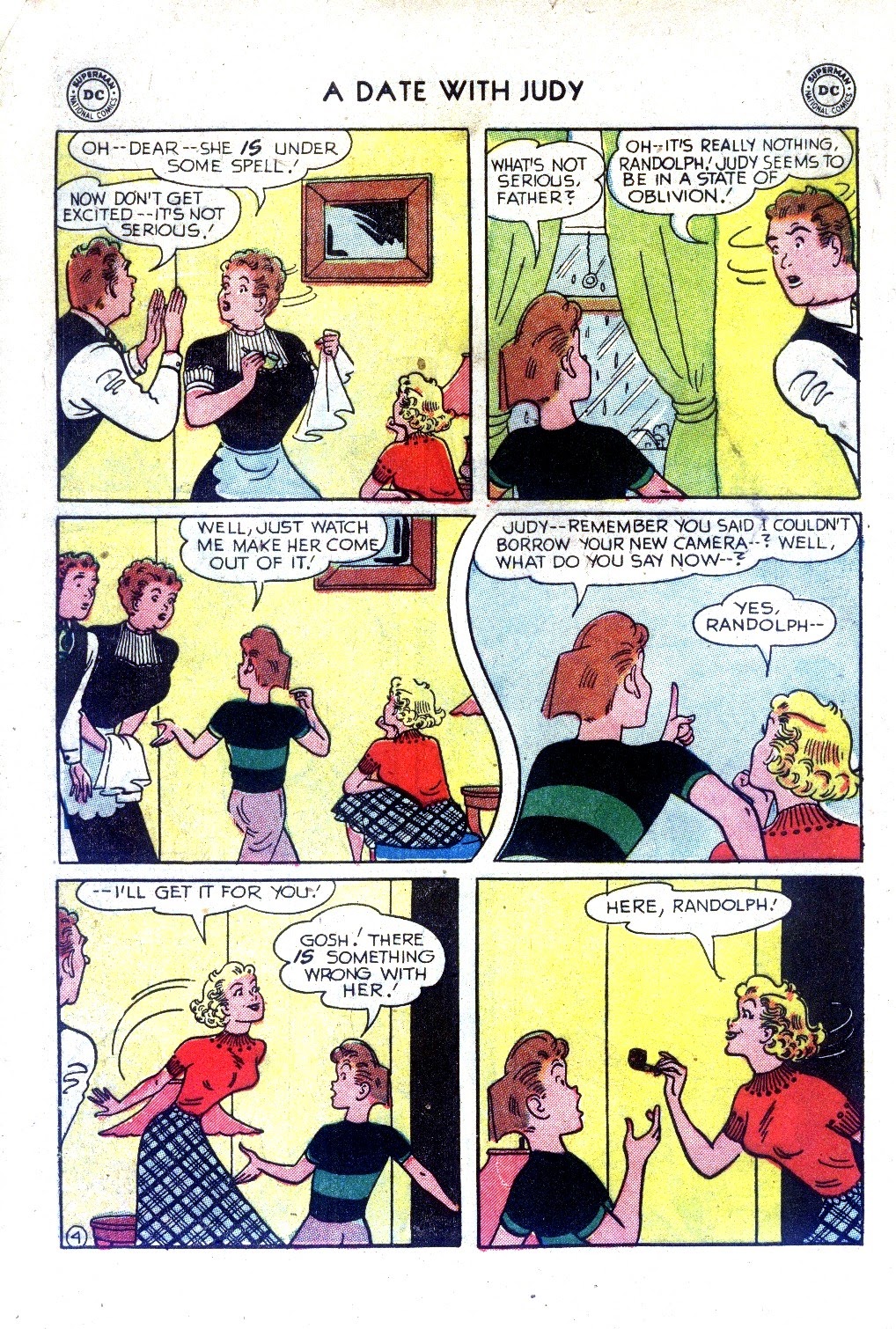 Read online A Date with Judy comic -  Issue #31 - 6