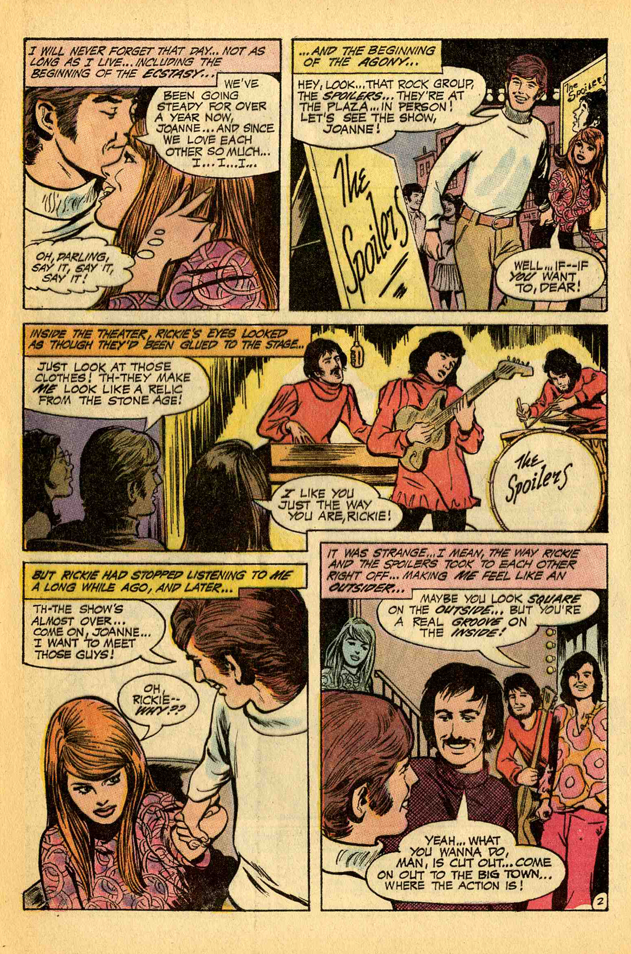 Read online Heart Throbs comic -  Issue #128 - 4
